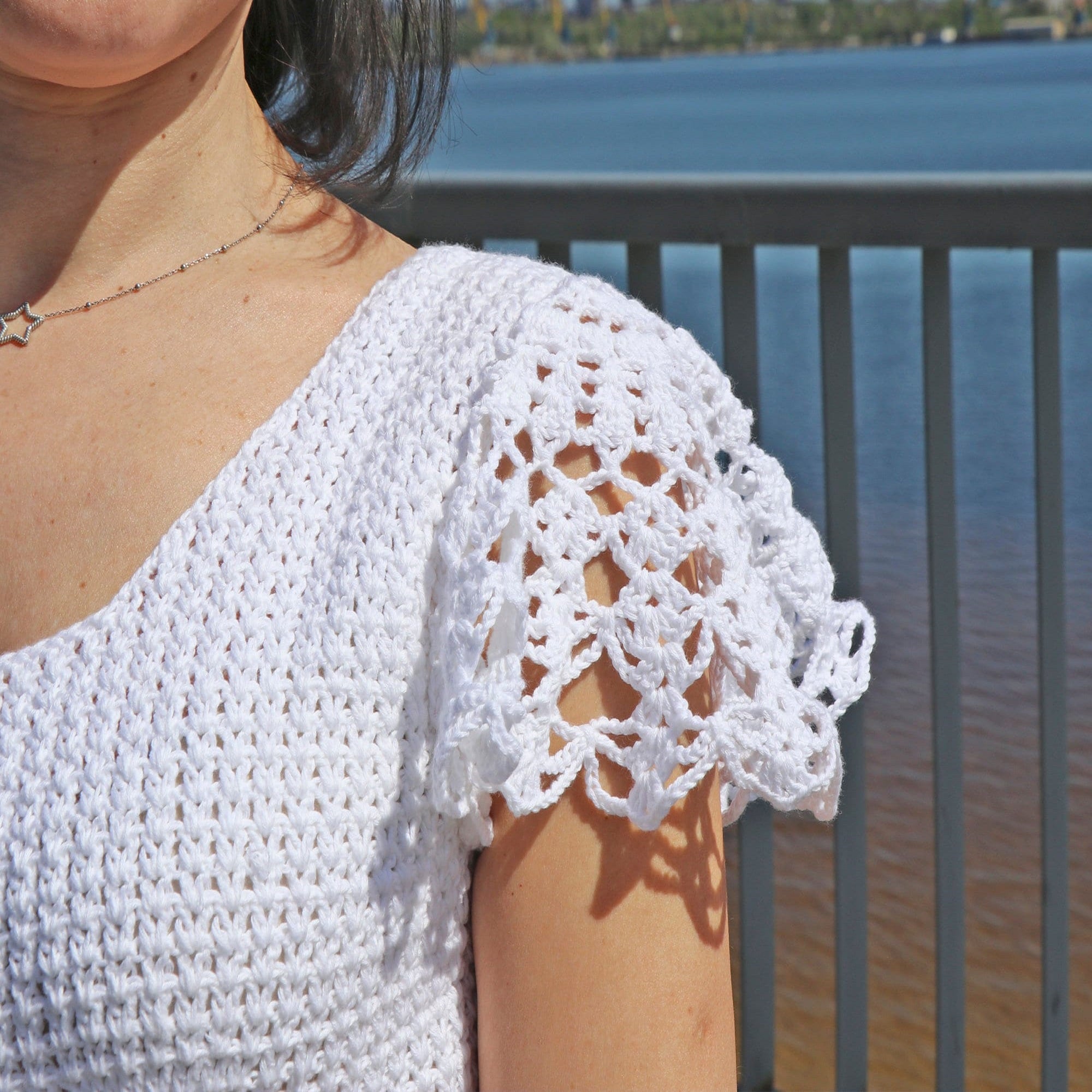 LACE DRESS Crochet Pattern (skill level advanced)