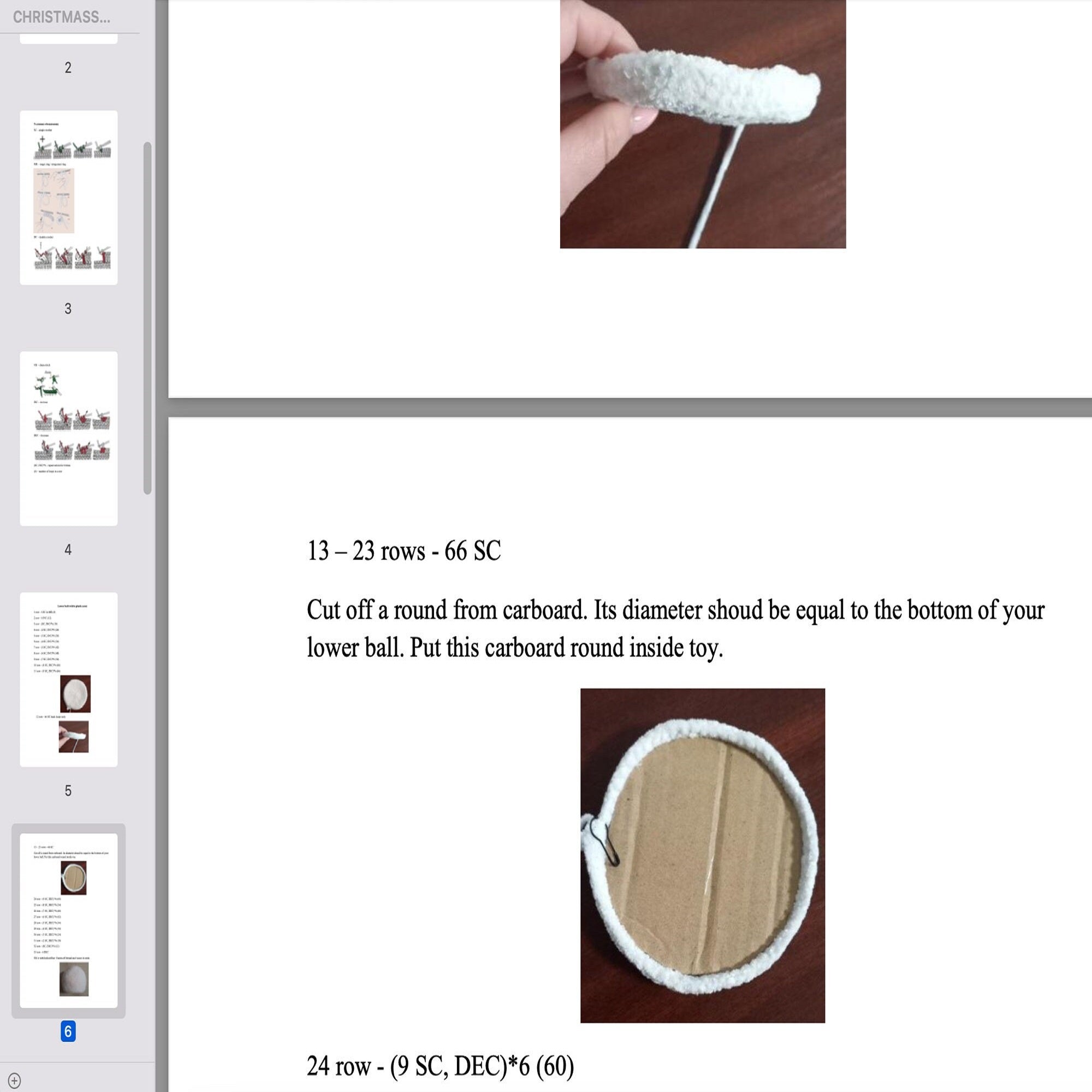 SNOWMAN Crochet Pattern (skill level beginner)