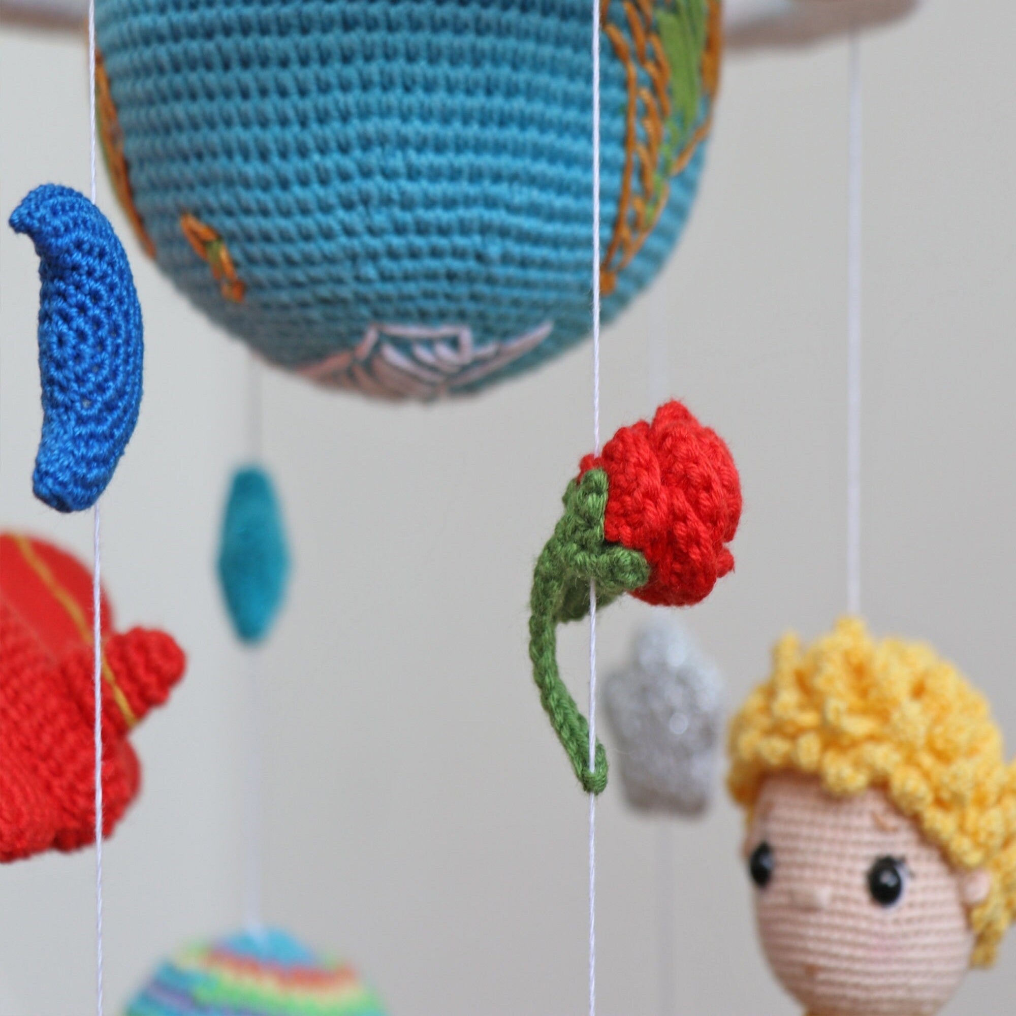 NURSERY MOBILE Crochet Pattern (skill level advanced)