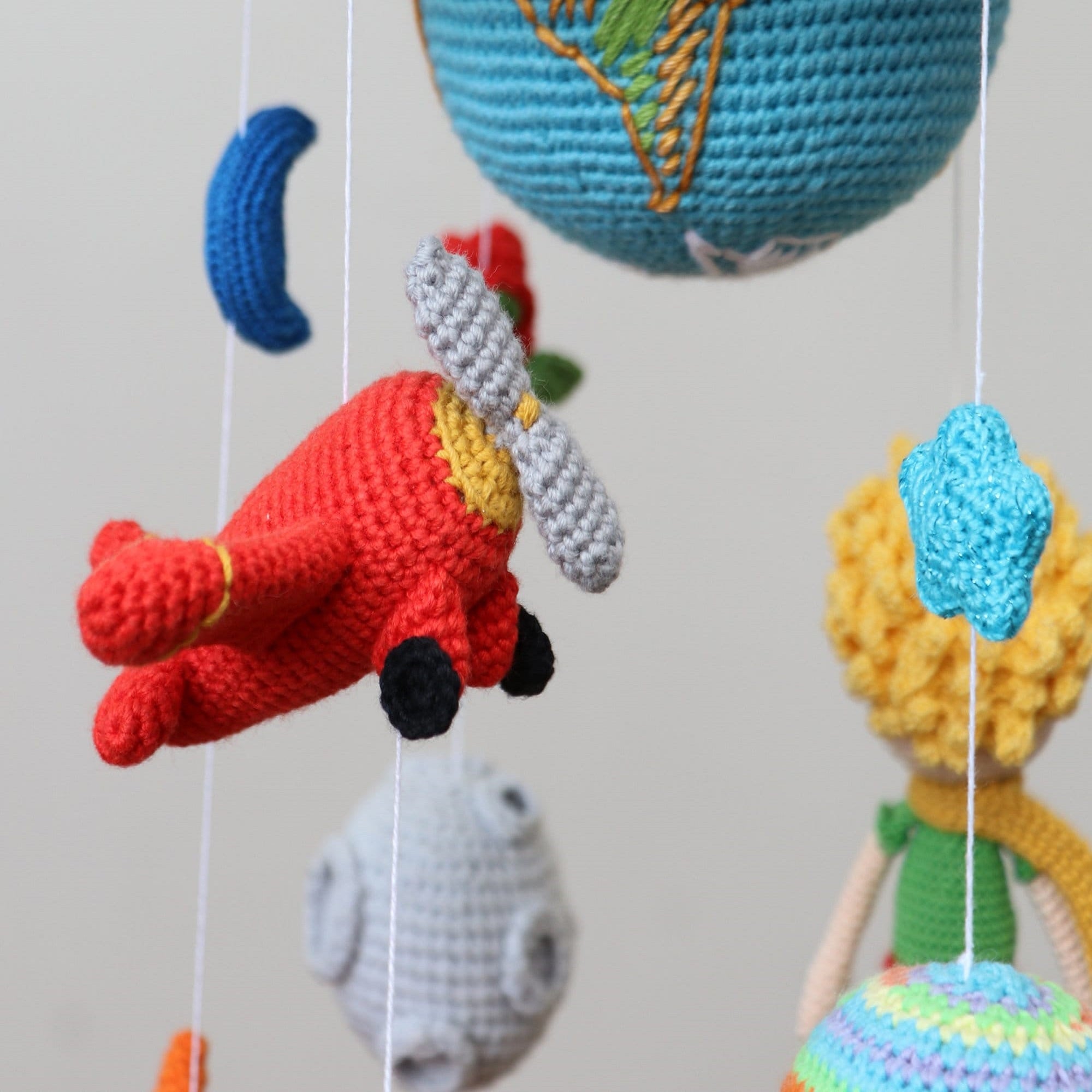 NURSERY MOBILE Crochet Pattern (skill level advanced)
