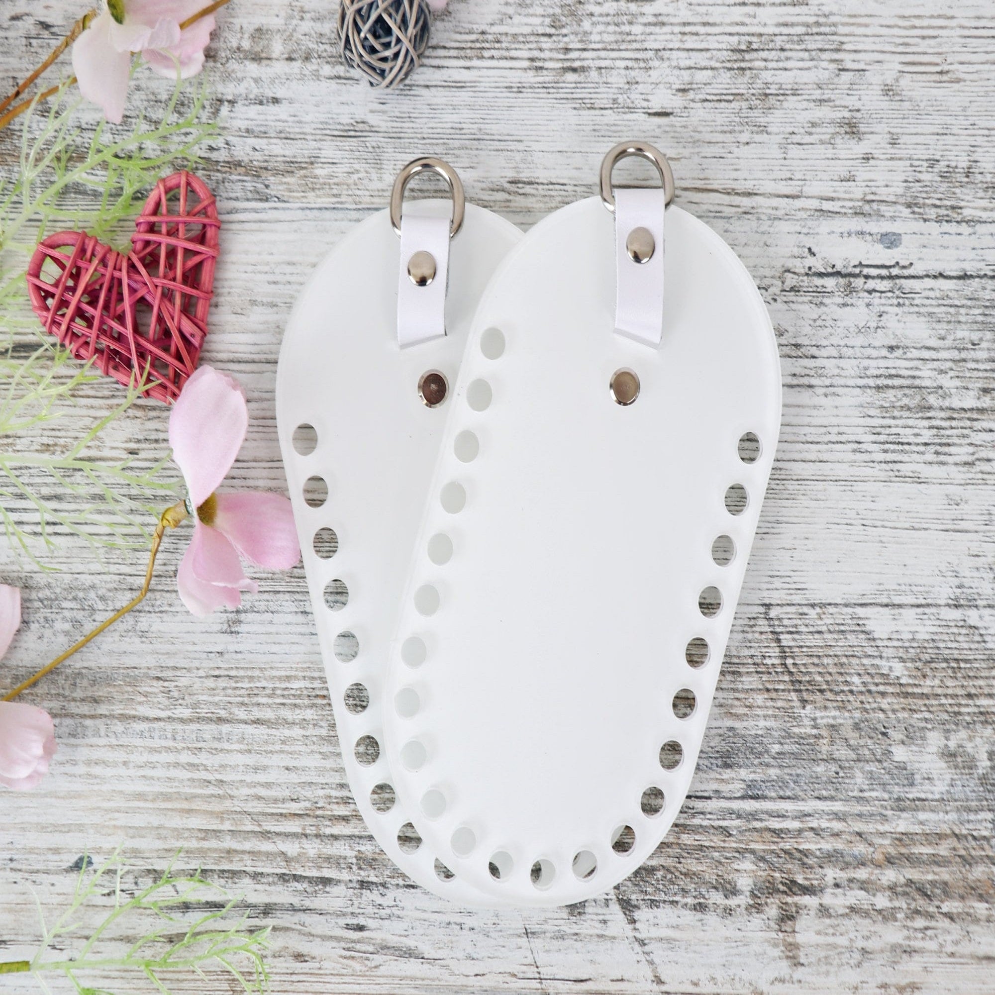 Handmade Acrylic Sides for Bag, 14 colors, 18x10 cm