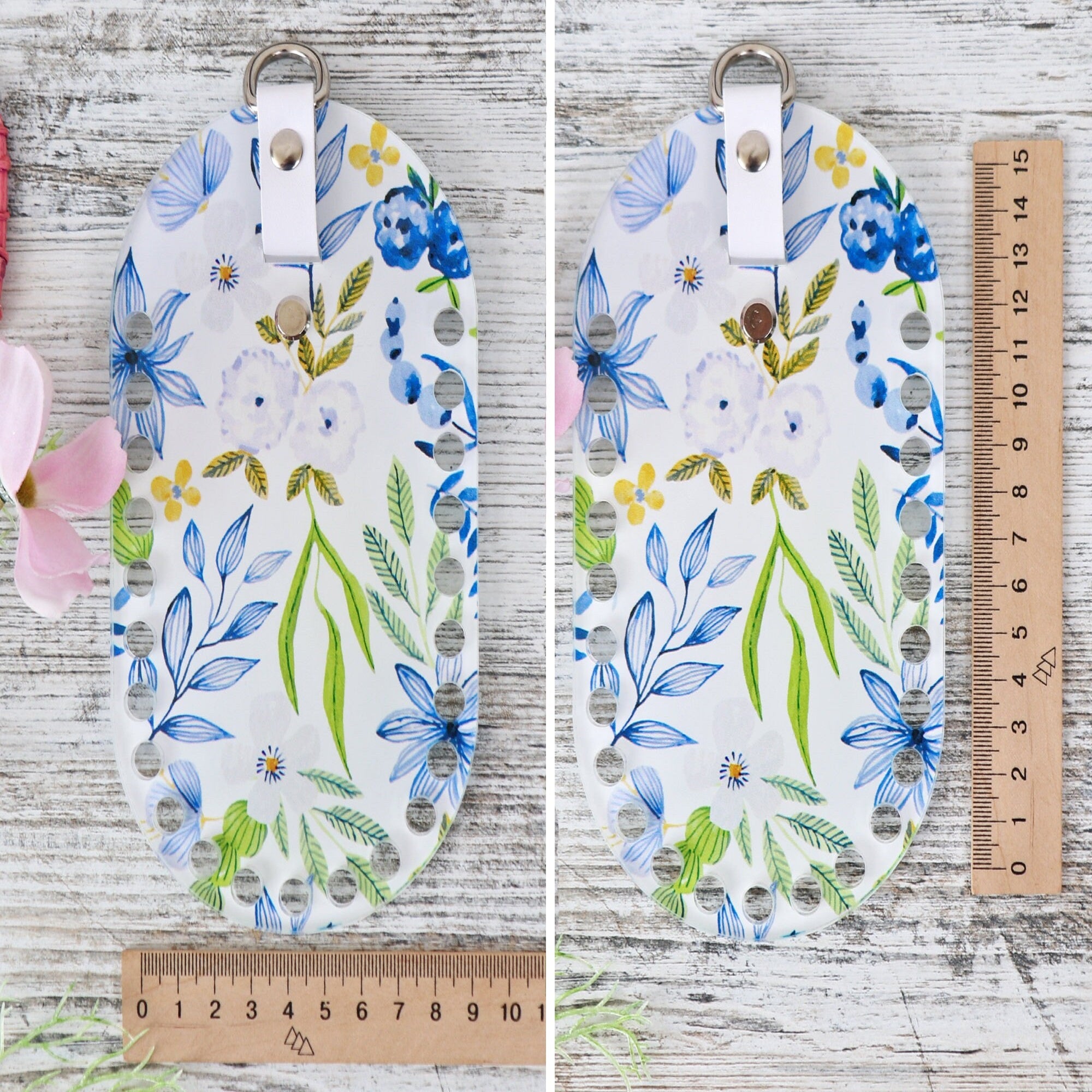 Handmade Acrylic Sides for Bag, 14 colors, 18x10 cm