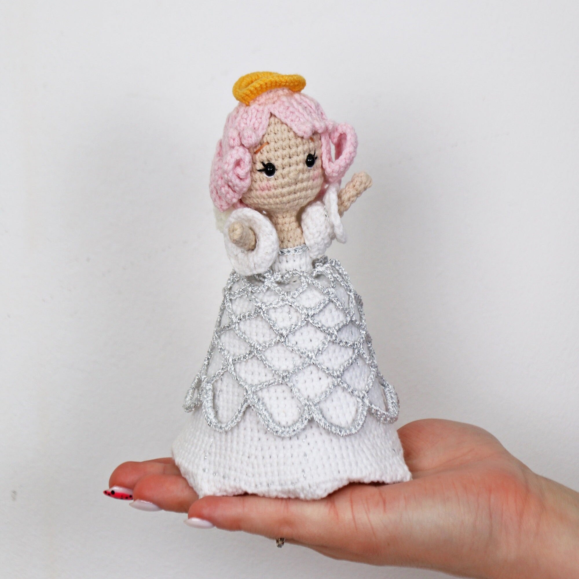REVERSIBLE ANGEL PRINCES Crochet Pattern (skill level intermediate)