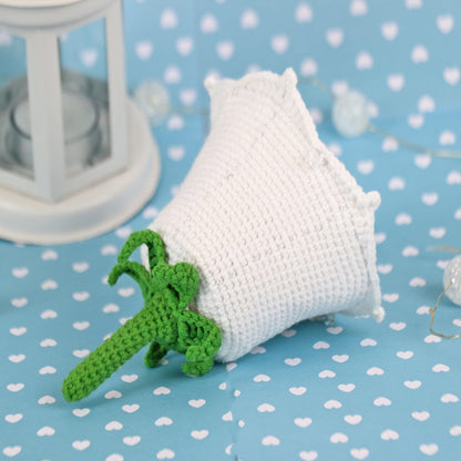 Crochet pattern reversible angel bell-doll, US standard terms, Skill level beginner