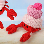 Crochet Sea Animal: HERMIT CRAB, Amigurumi Crab, Easy Hermit Crab Crochet Pattern, Cute Crochet Animal Pattern, DIY Instant Digital Download