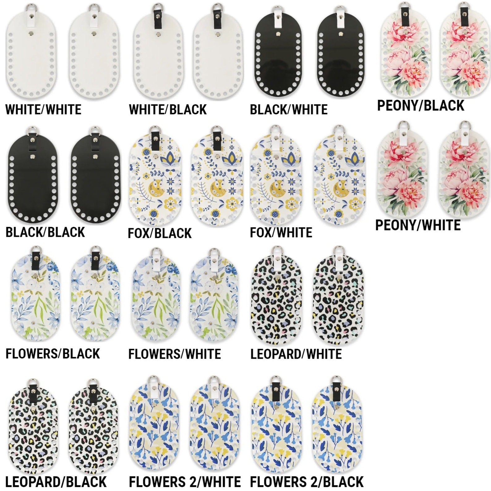 Handmade ACRYLIC SIDES for BAG, Bag Making, Bag Making Supplies, Diy Bag Pieces, Acrylic Base for Bag, Crochet Bag Base, Handmade Bag