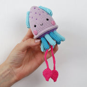 CROCHET SQUID PATTERN, Amigurumi Squid, Pdf English Pattern, Instant Download, Sea Creature Pattern, Amigurumi Pattern, Crochet Octopus