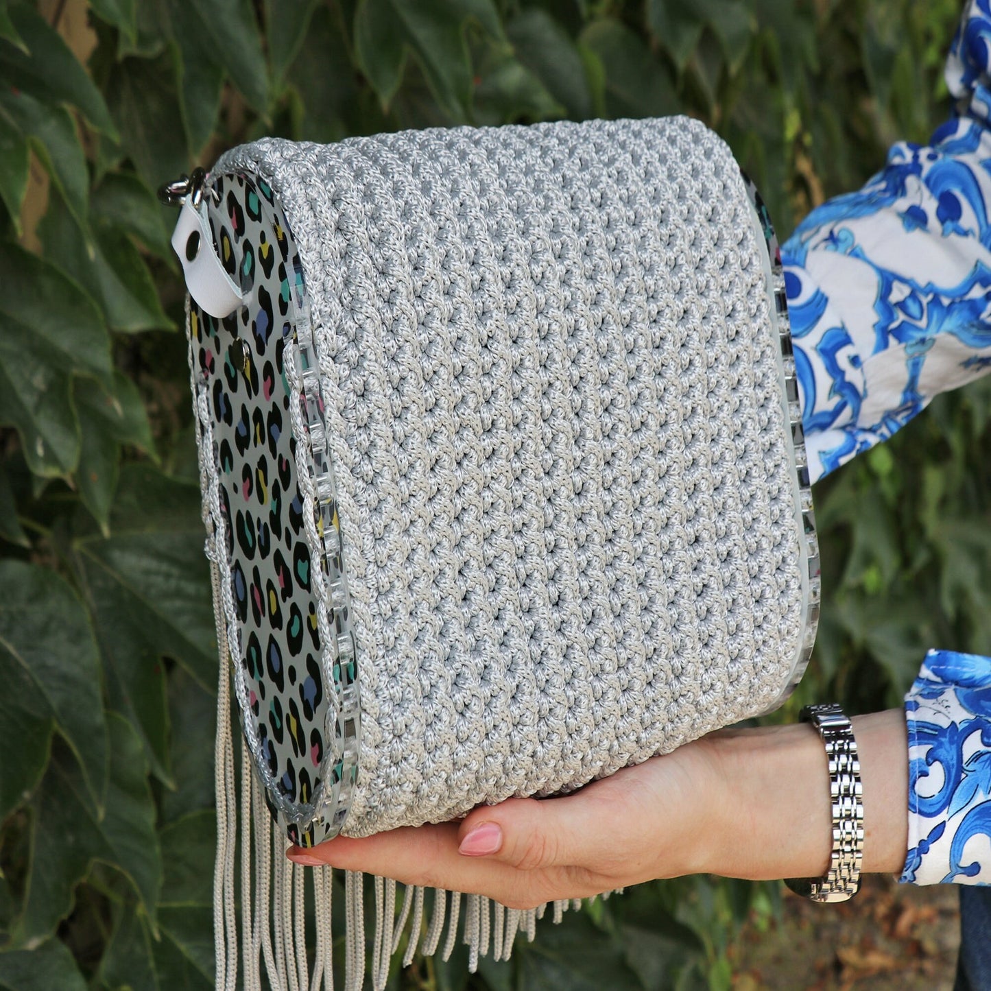 Crochet pattern Purse, US standard terms, Skill level beginner