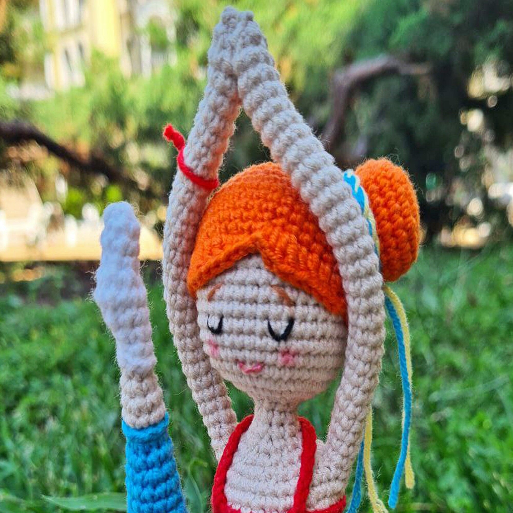 YOGI GIRL Crochet Pattern (skill level intermediate)