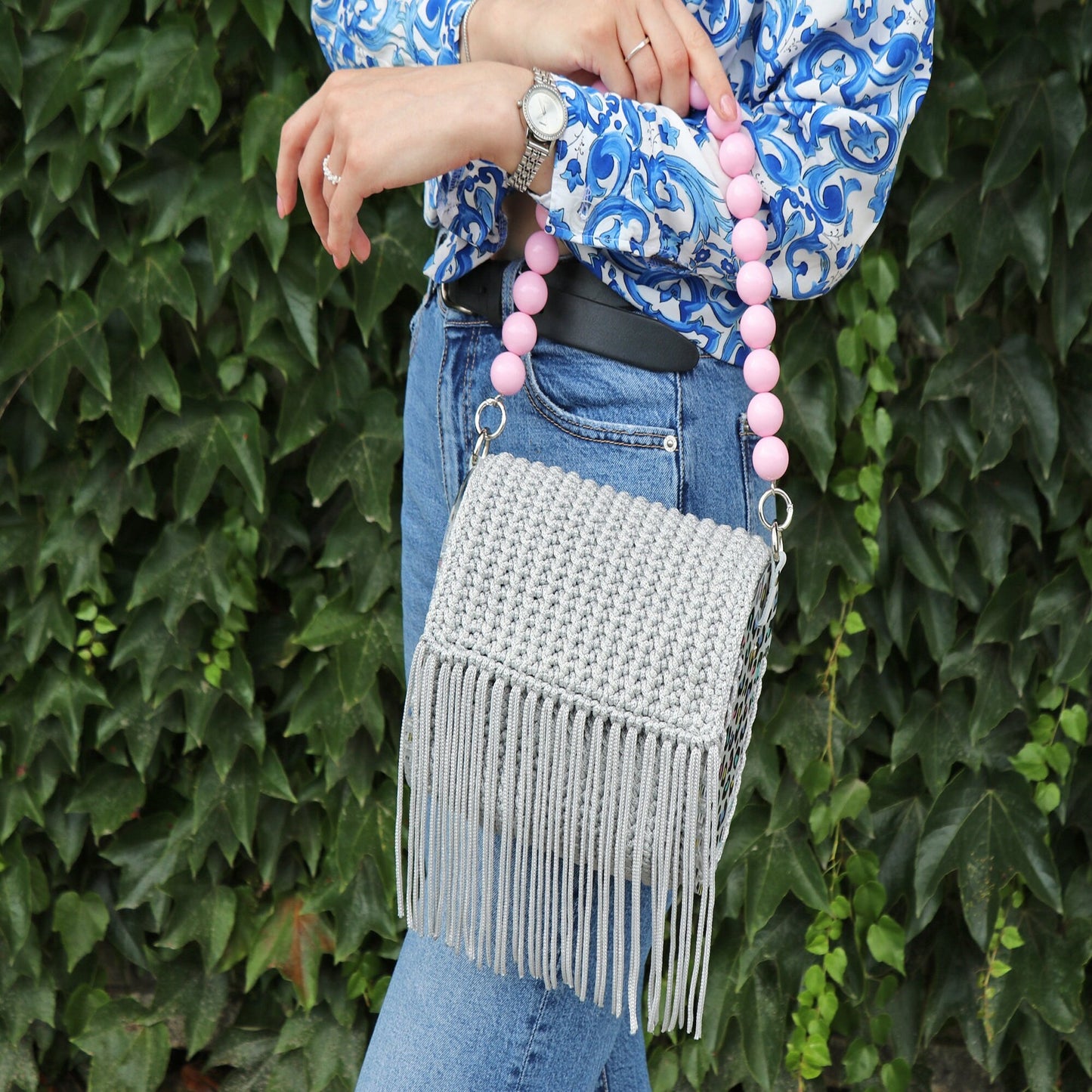 Crochet pattern Purse, US standard terms, Skill level beginner