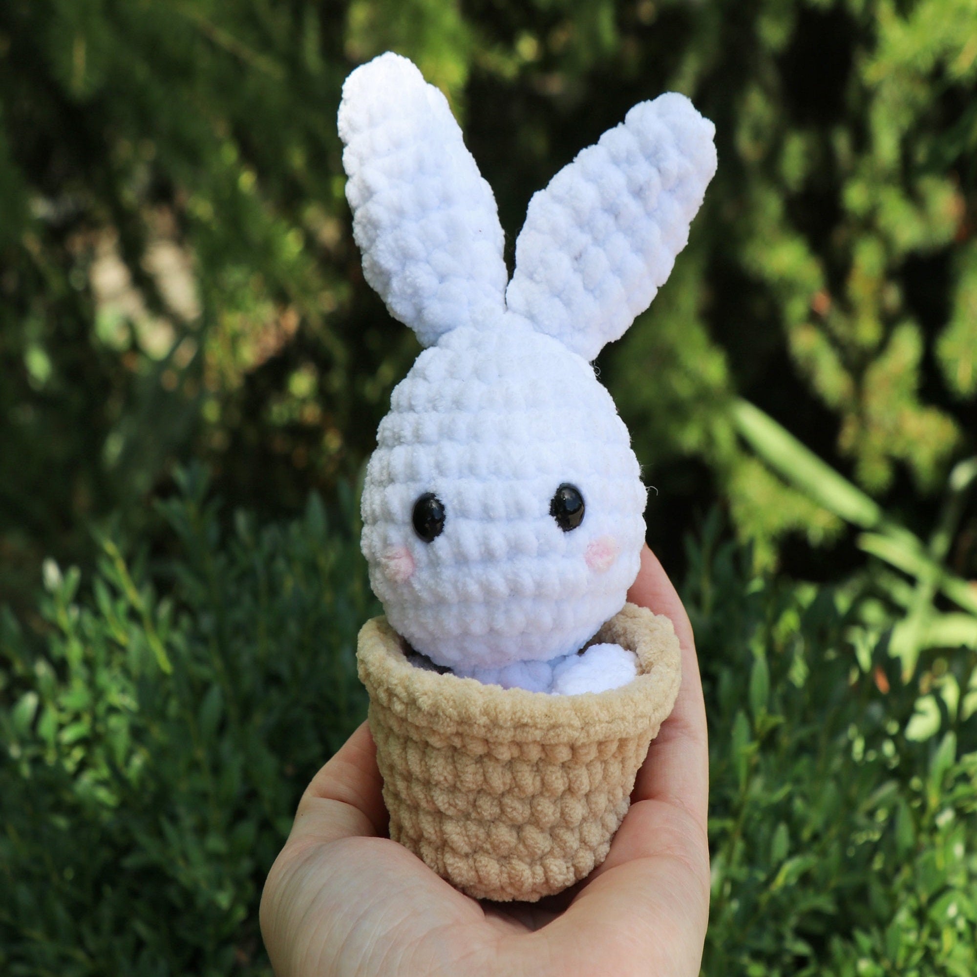 BUNNY POP Crochet Pattern (skill level beginner)
