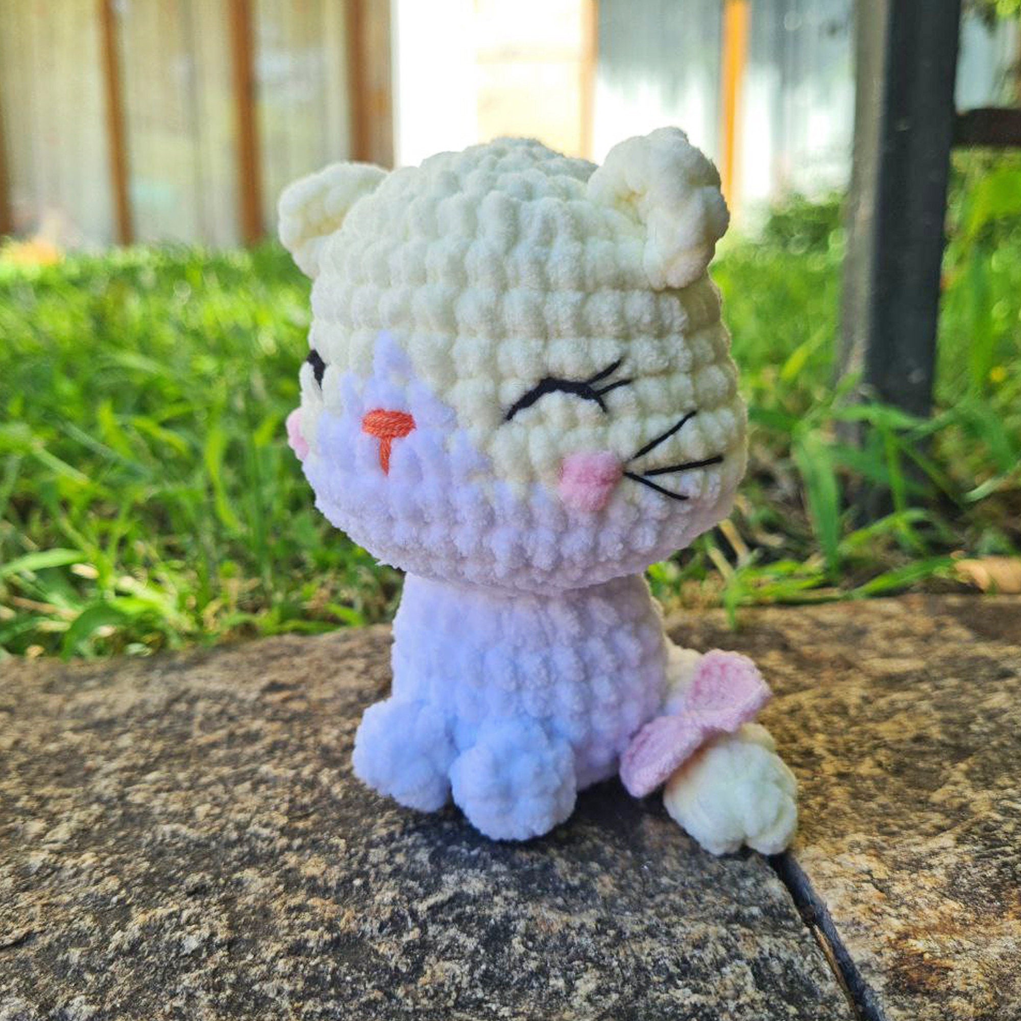 3 in 1 Crochet Pattern, Cute Loaf Cat Plushies, Amigurumi Crochet Cat, Crochet Plushie Pattern, Amigurumi Plushie Pattern Bundle, Low Sew