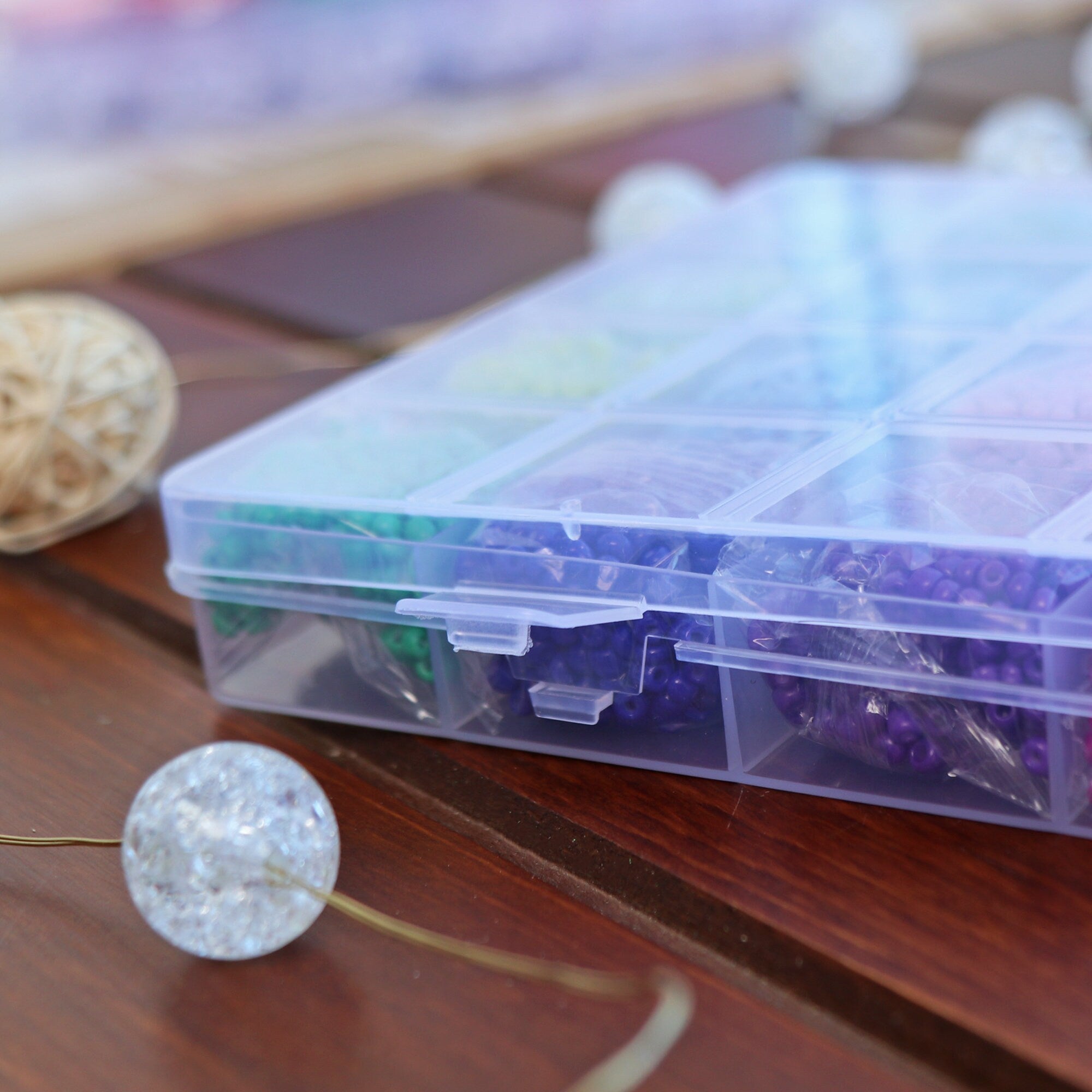 BEADS SET, Bracelet Making Kit, Colorful Beads, Gift for Beginners Beads, Gift for Kids DIY Stretchy Bracelet Craft Kit Friendship Bracelets