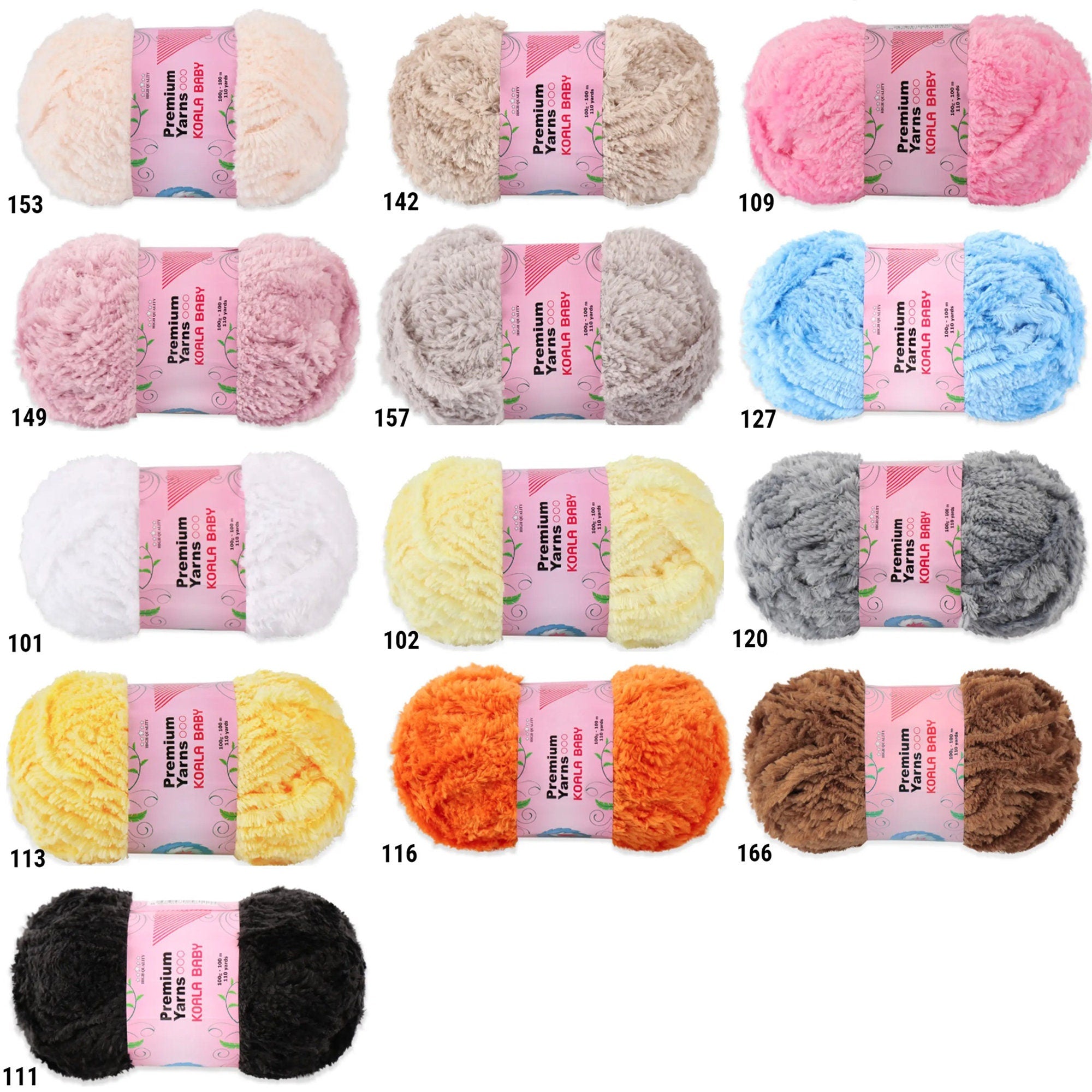 FAUX FUR YARN 100g, Amigurumi Yarn, Eyelash Yarn, Fluffy Yarn, Fur Yarn - Ultra Soft, Soft Toys Yarn, Soft Crochet Yarn, Holiday Yarn