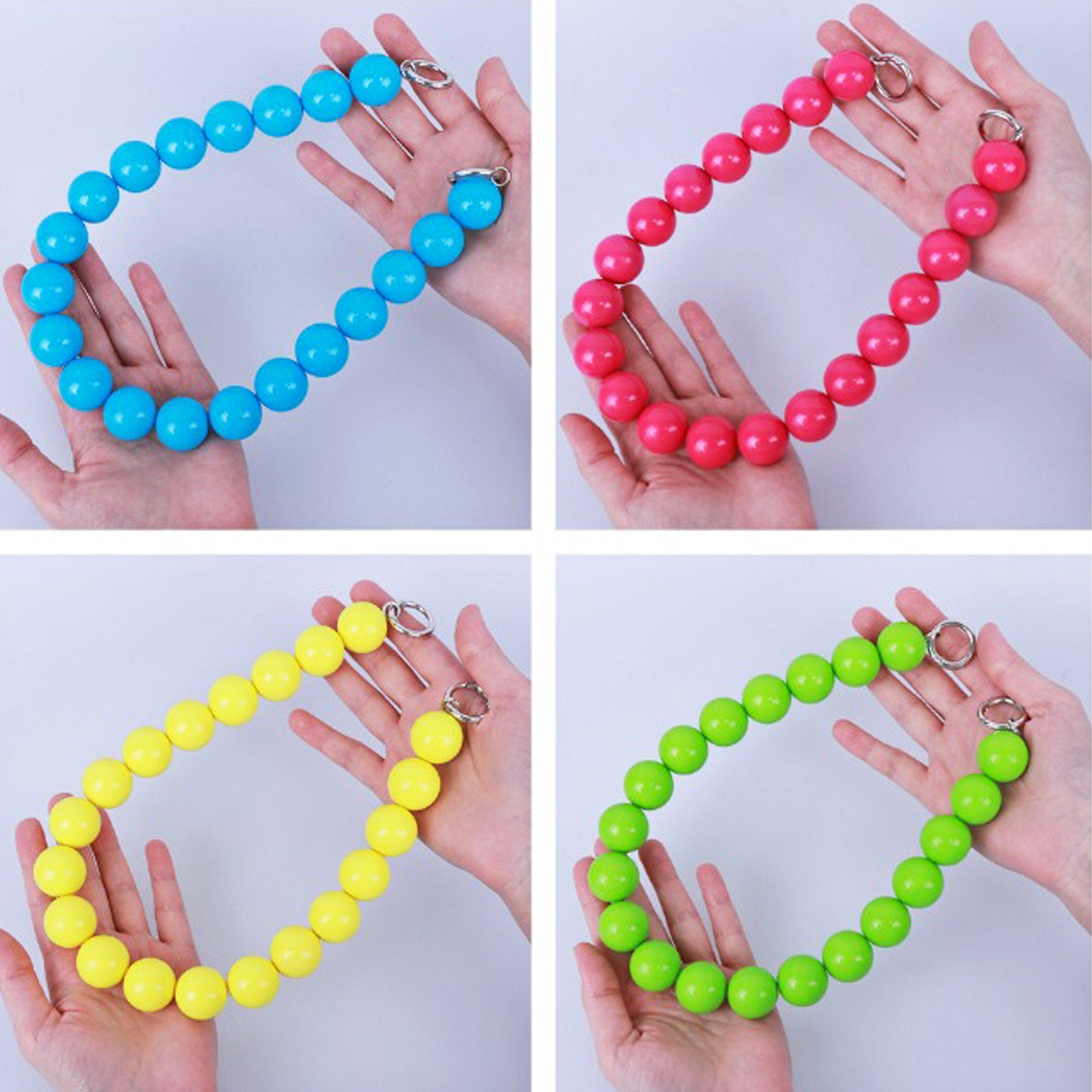 Shoulder Handbag Strap, Acrylic Purse Chain, Strap for Bags with Silver Hardware, Camera Bag Straps, Fabric Bag Strap, Colorful Purse Chain