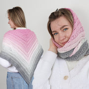 Easy Crochet SHAWL PATTERN, Womens Scarf Pattern, Crochet Shawl, Boho Shawl, Shawl Pattern, Triangle Scarf, Scarf Pattern, Boho Scarf