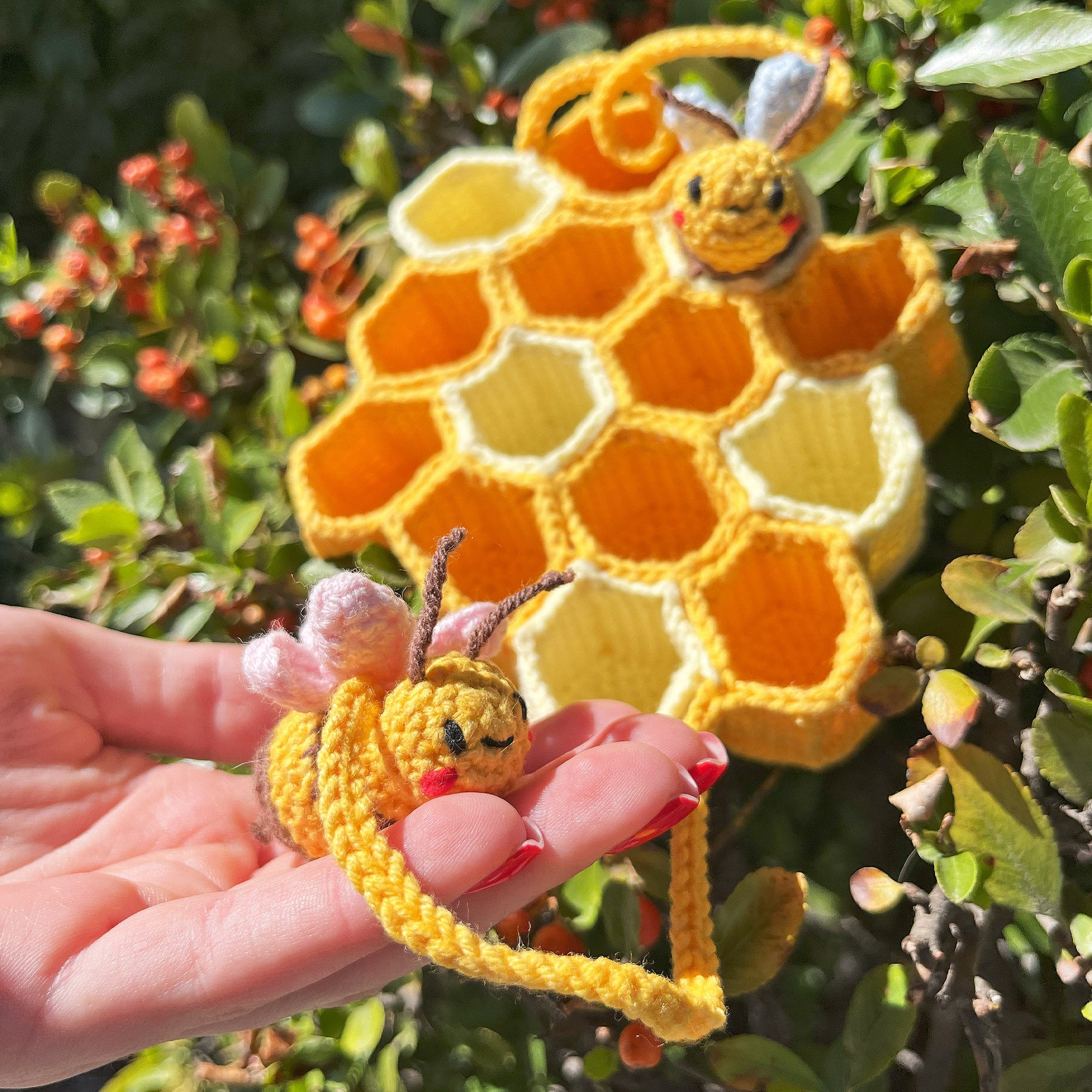 The ORIGINAL BEE POP Memory Game Pop It Crochet Pattern, Crochet Bee, Bee Crochet Memory Game, Amigurumi Bee Crochet Patterns, Pdf Pattern