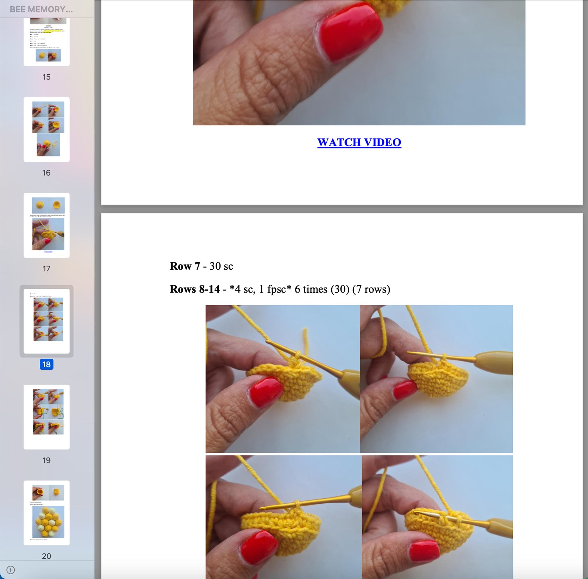 The ORIGINAL BEE POP Memory Game Pop It Crochet Pattern, Crochet Bee, Bee Crochet Memory Game, Amigurumi Bee Crochet Patterns, Pdf Pattern