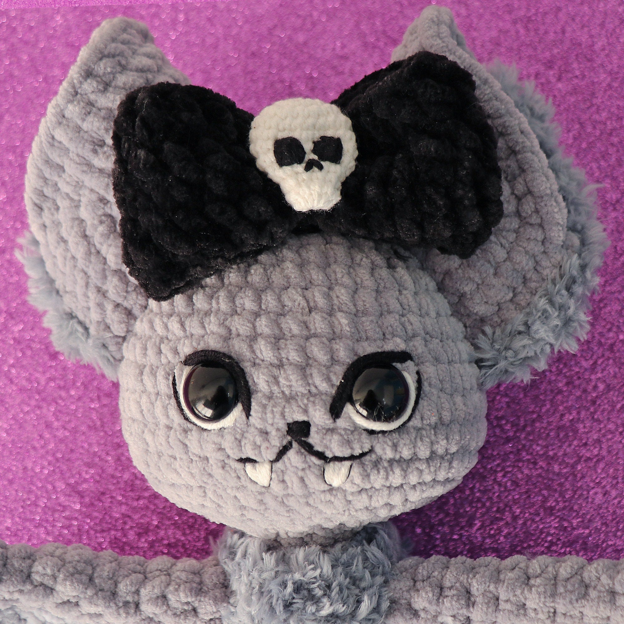 CROCHET BAT Amigurumi PATTERN, Halloween Crochet Bat Pattern, Small Crochet Bat, Bat Plushie, Crochet Animal Pattern, Diy Instant Download