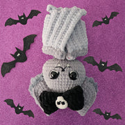 CROCHET BAT Amigurumi PATTERN, Halloween Crochet Bat Pattern, Small Crochet Bat, Bat Plushie, Crochet Animal Pattern, Diy Instant Download