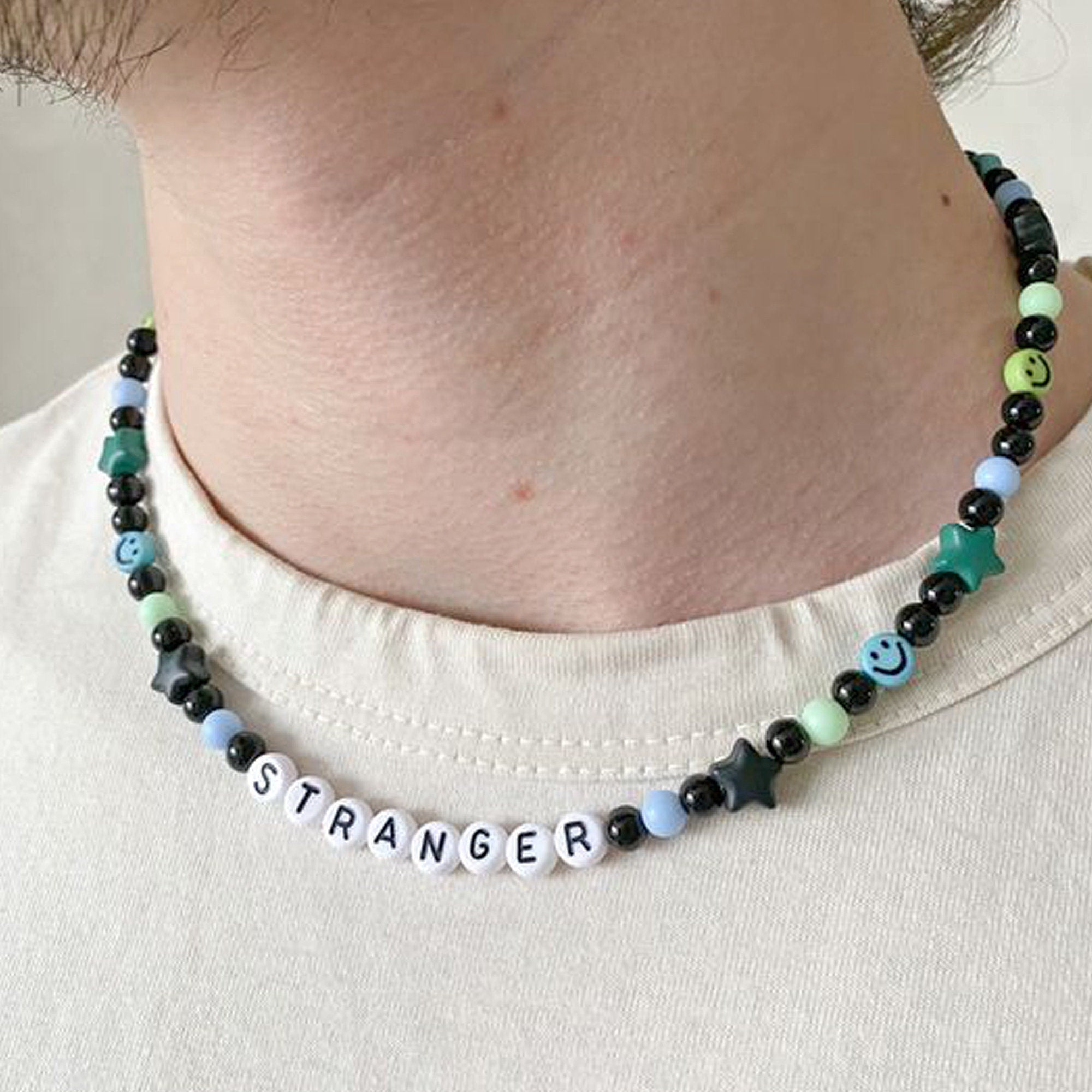 Friendship Bracelet BEADS SET, 15 Letters Beads, Bracelet Making Kit, Gift for Kids, Jewellery Making, Friendship Bracelets, Letter Beads