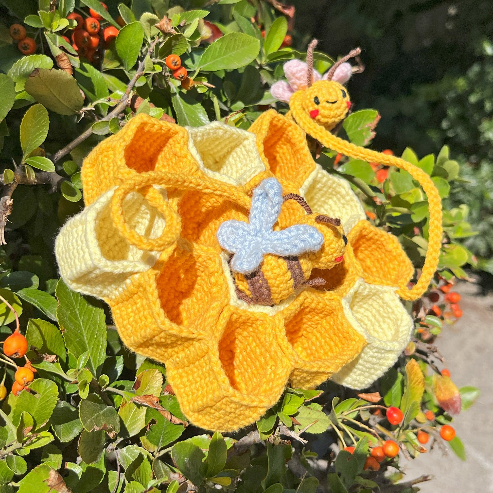 The ORIGINAL BEE POP Memory Game Pop It Crochet Pattern, Crochet Bee, Bee Crochet Memory Game, Amigurumi Bee Crochet Patterns, Pdf Pattern