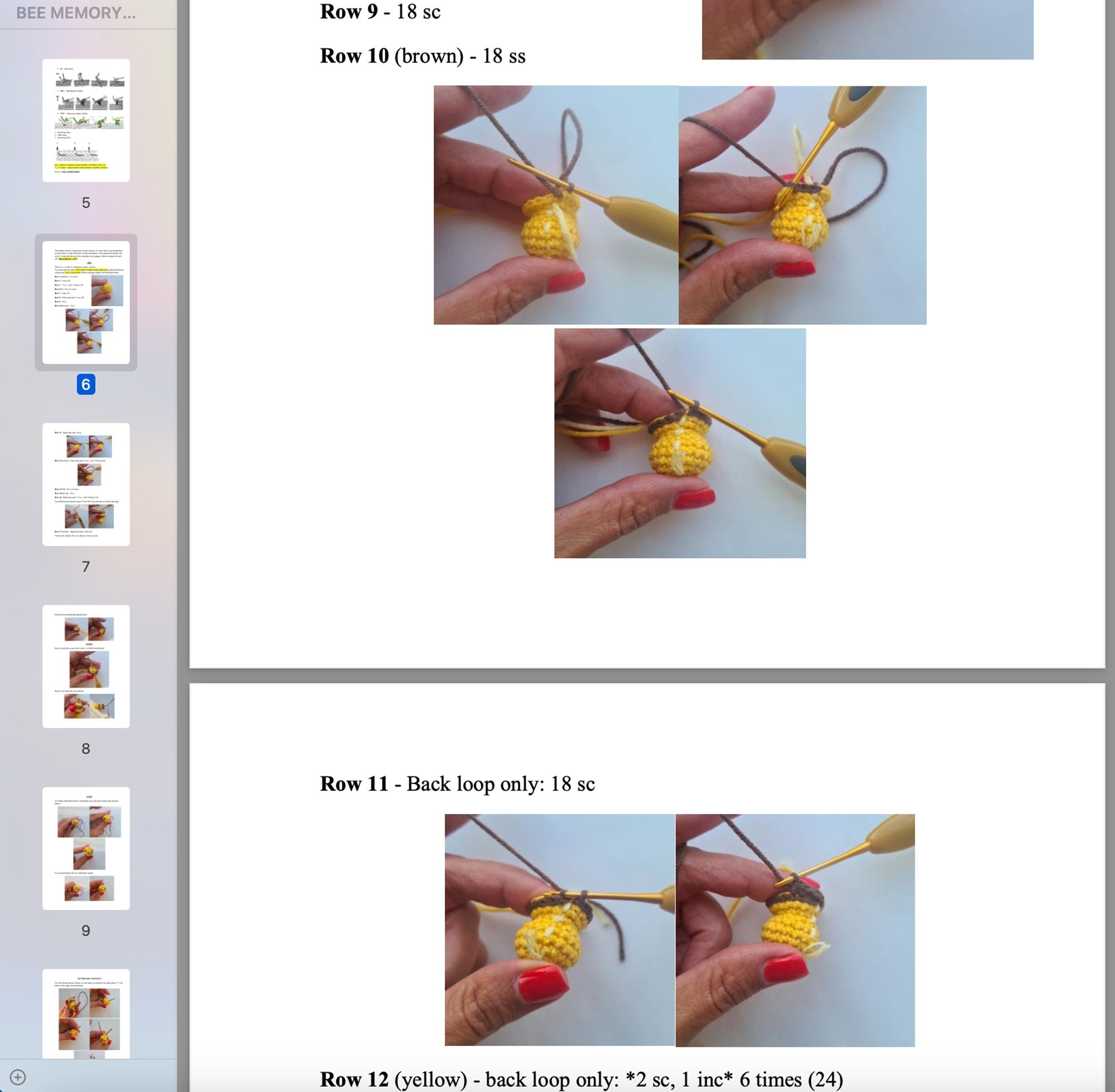 The ORIGINAL BEE POP Memory Game Pop It Crochet Pattern, Crochet Bee, Bee Crochet Memory Game, Amigurumi Bee Crochet Patterns, Pdf Pattern