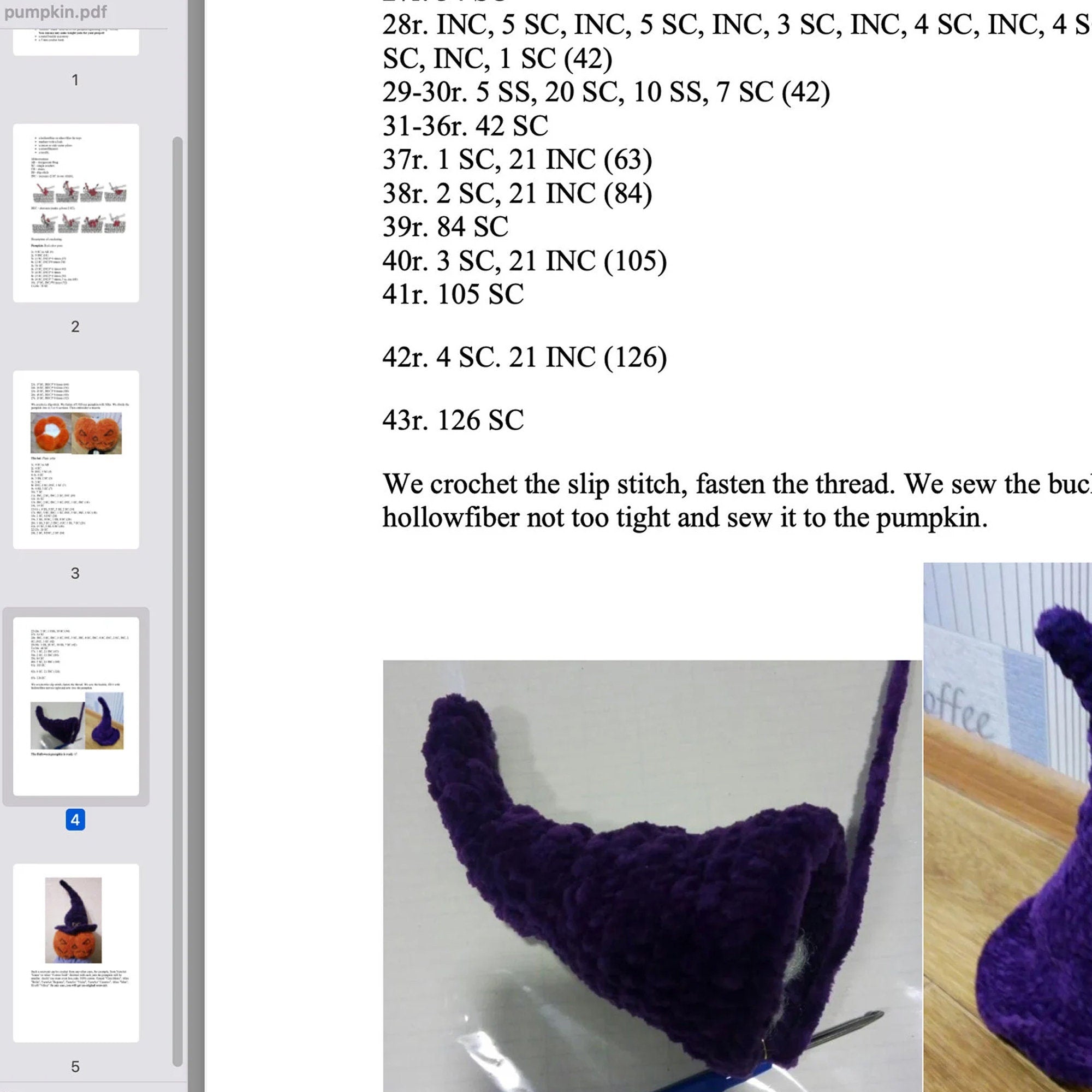 HALLOWEEN CROCHET PUMPKIN Pattern, Puffy Pumpkin, Halloween Toy Pattern, English Pdf Pattern, Diy Halloween Toy,Easy Crochet Halloween Decor