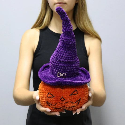 HALLOWEEN CROCHET PUMPKIN Pattern, Puffy Pumpkin, Halloween Toy Pattern, English Pdf Pattern, Diy Halloween Toy,Easy Crochet Halloween Decor