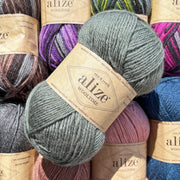 ALIZE WOOLTIME - Superwash Wool Yarn, Winter Yarn, Knitting Yarn, Crochet Yarn, Warm Yarn, Sock Yarn, Worsted Yarn, Soft Yarn