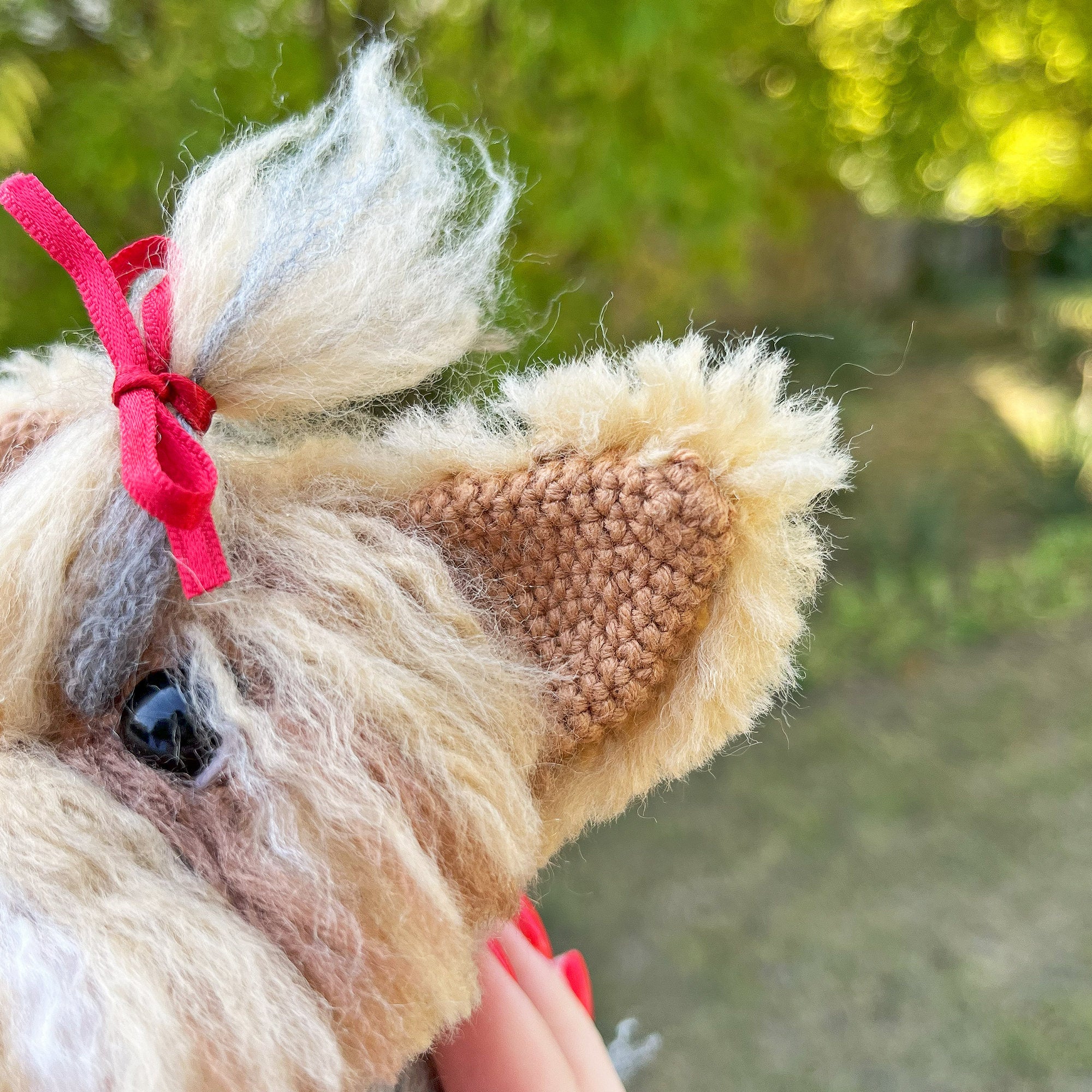 YORKIE Crochet Pattern, Amigurumi Dog, Crochet Sitting Puppy, Dog Crochet, Yorkie Dog Crochet, Crochet Puppy, English PDF Pattern