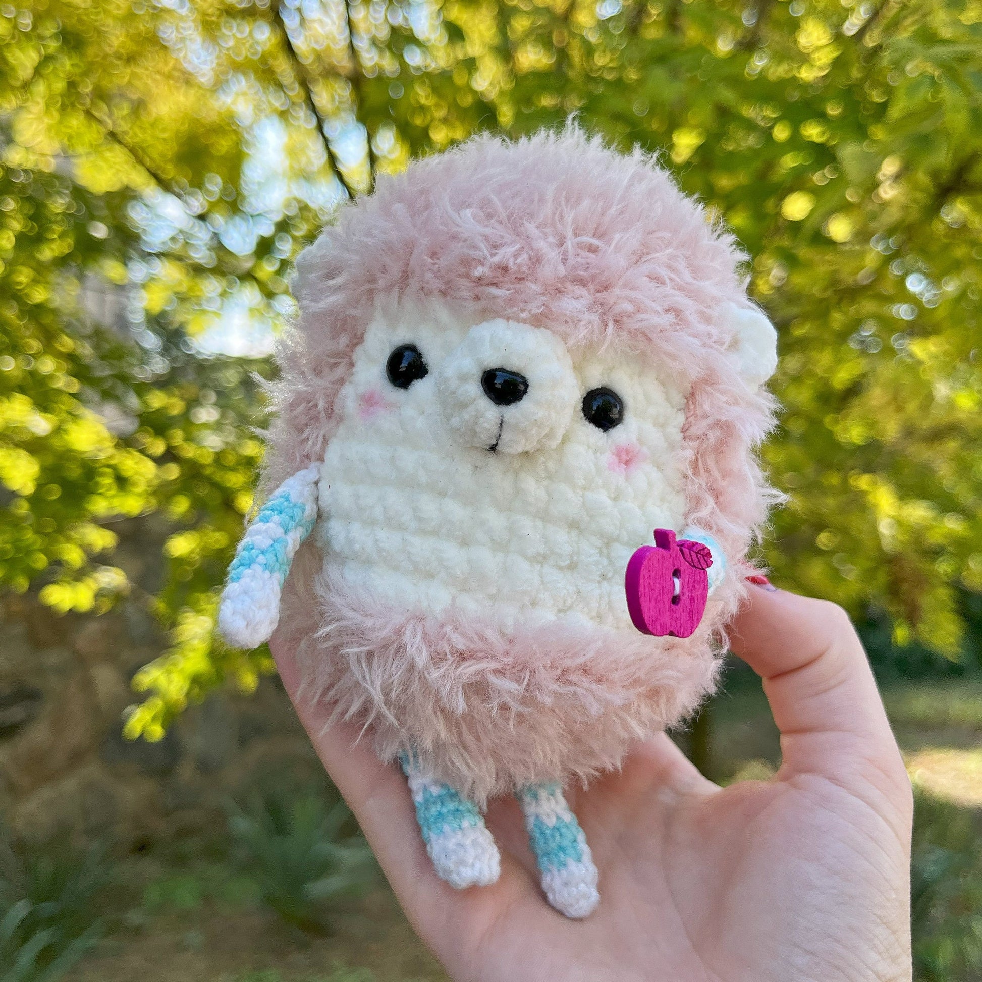 Hedgehog AMIGURUMI PATTERN, PDF Crochet Animal Pattern, Crochet Pattern, Amigurumi Hedgehog Pattern, Beginner Crochet, Eanglish Pattern