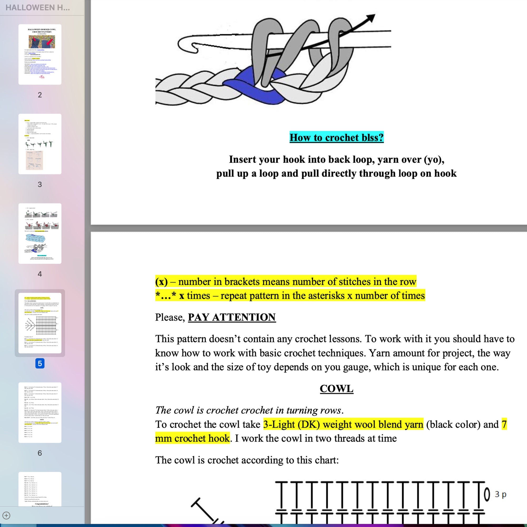 Crochet Pattern HORNED COWL, Halloween Hood, Unisex Hooded Cowl, Crochet Balaclava, Halloween Costume, English Only, Digital PDF Pattern
