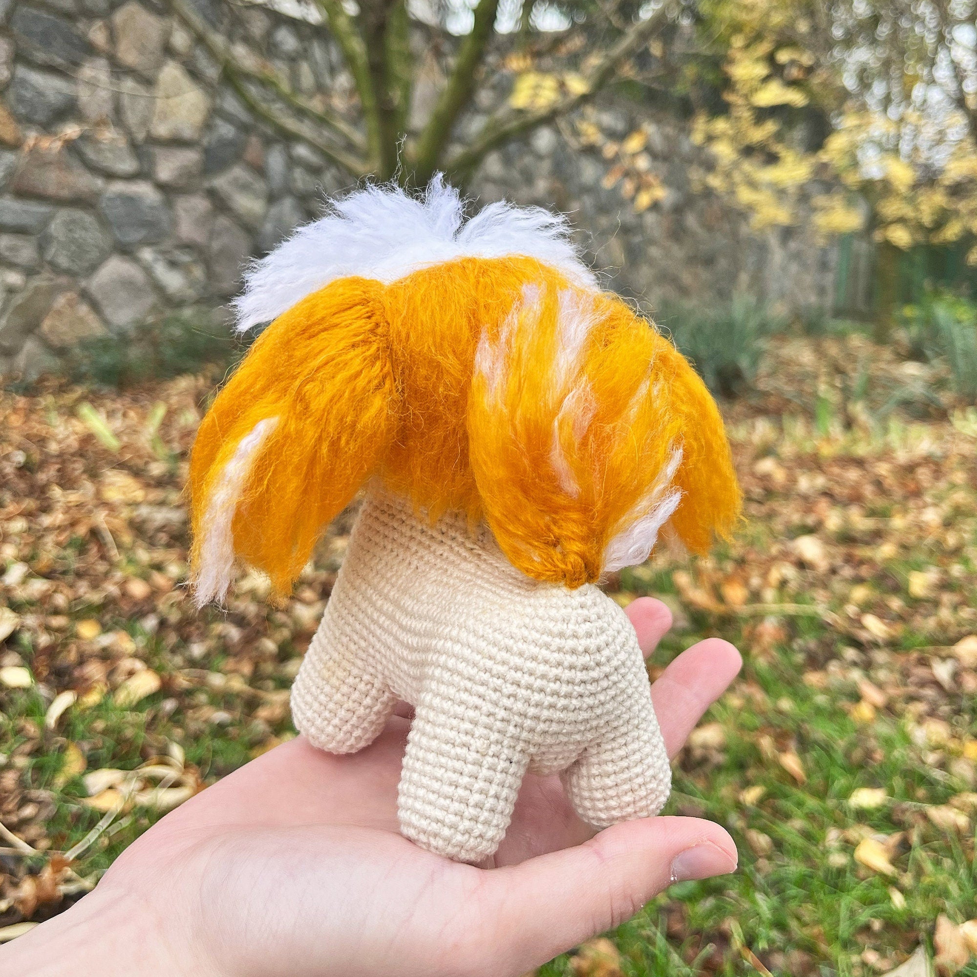 Small Shih-Tzu Dog Crochet Pattern, Amigurumi Dog, Crochet Dog Pattern, Toy Dog, Crochet Puppy, PDF English Pattern, Instant Download