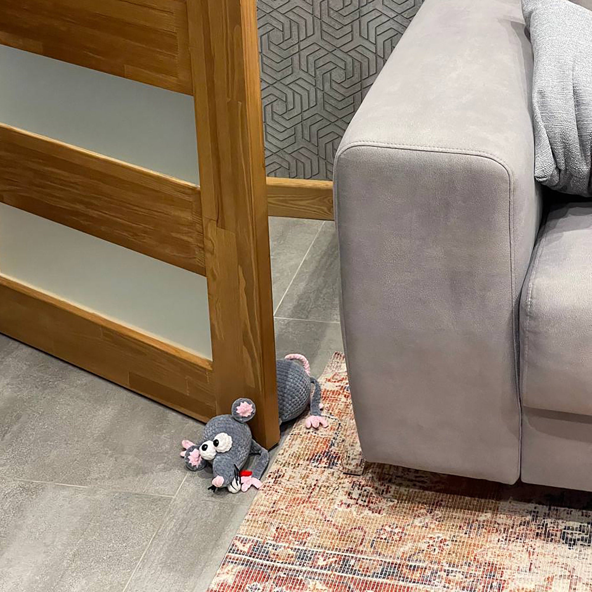 Crochet DOOR STOP, Rat Door Stop, Crochet Rat, English Door Stopper PDF Pattern, Easy Crochet Pattern