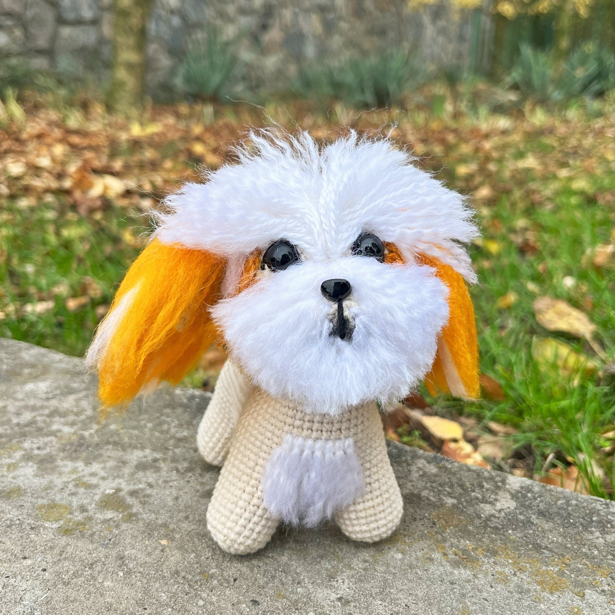 Small Shih-Tzu Dog Crochet Pattern, Amigurumi Dog, Crochet Dog Pattern, Toy Dog, Crochet Puppy, PDF English Pattern, Instant Download