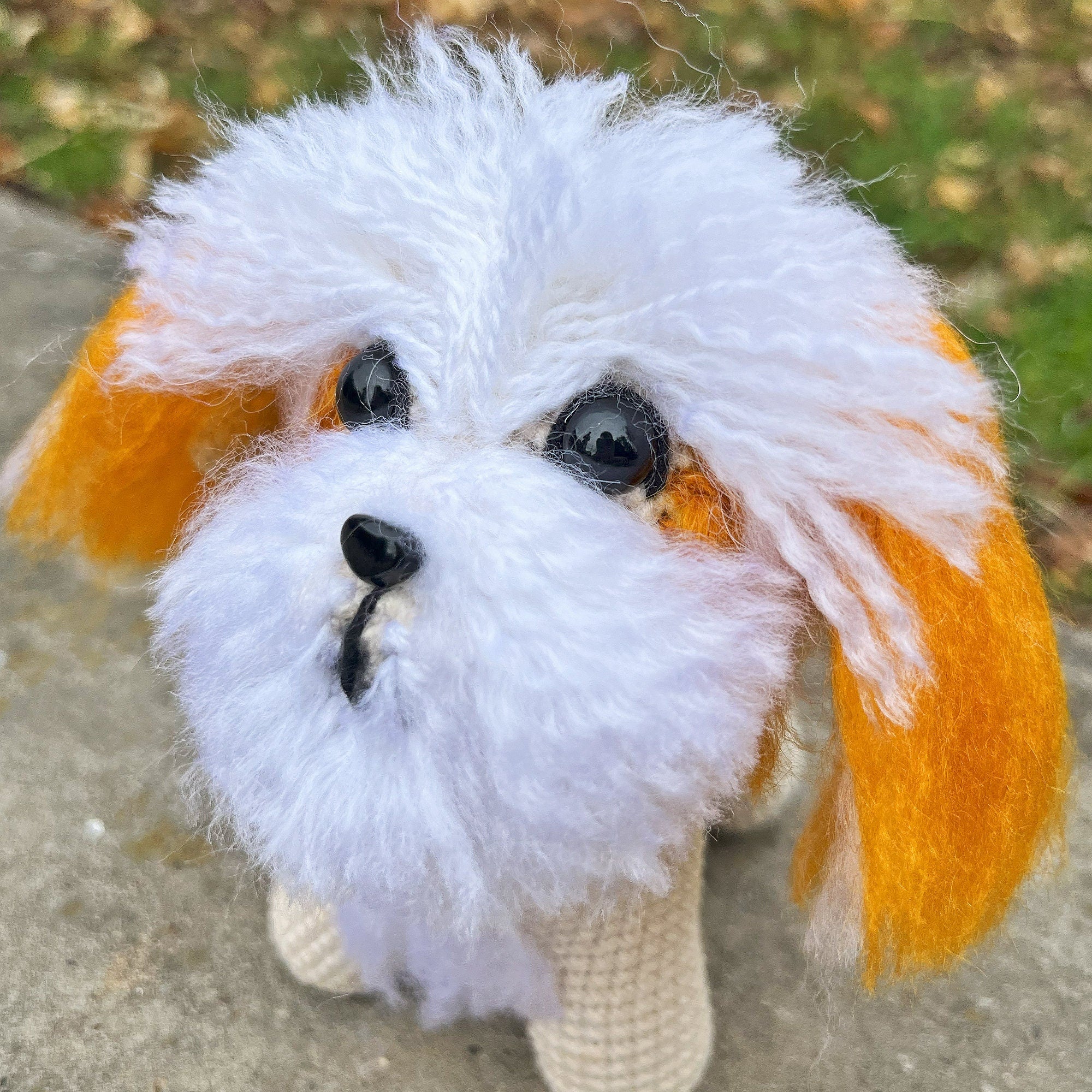 Small Shih-Tzu Dog Crochet Pattern, Amigurumi Dog, Crochet Dog Pattern, Toy Dog, Crochet Puppy, PDF English Pattern, Instant Download