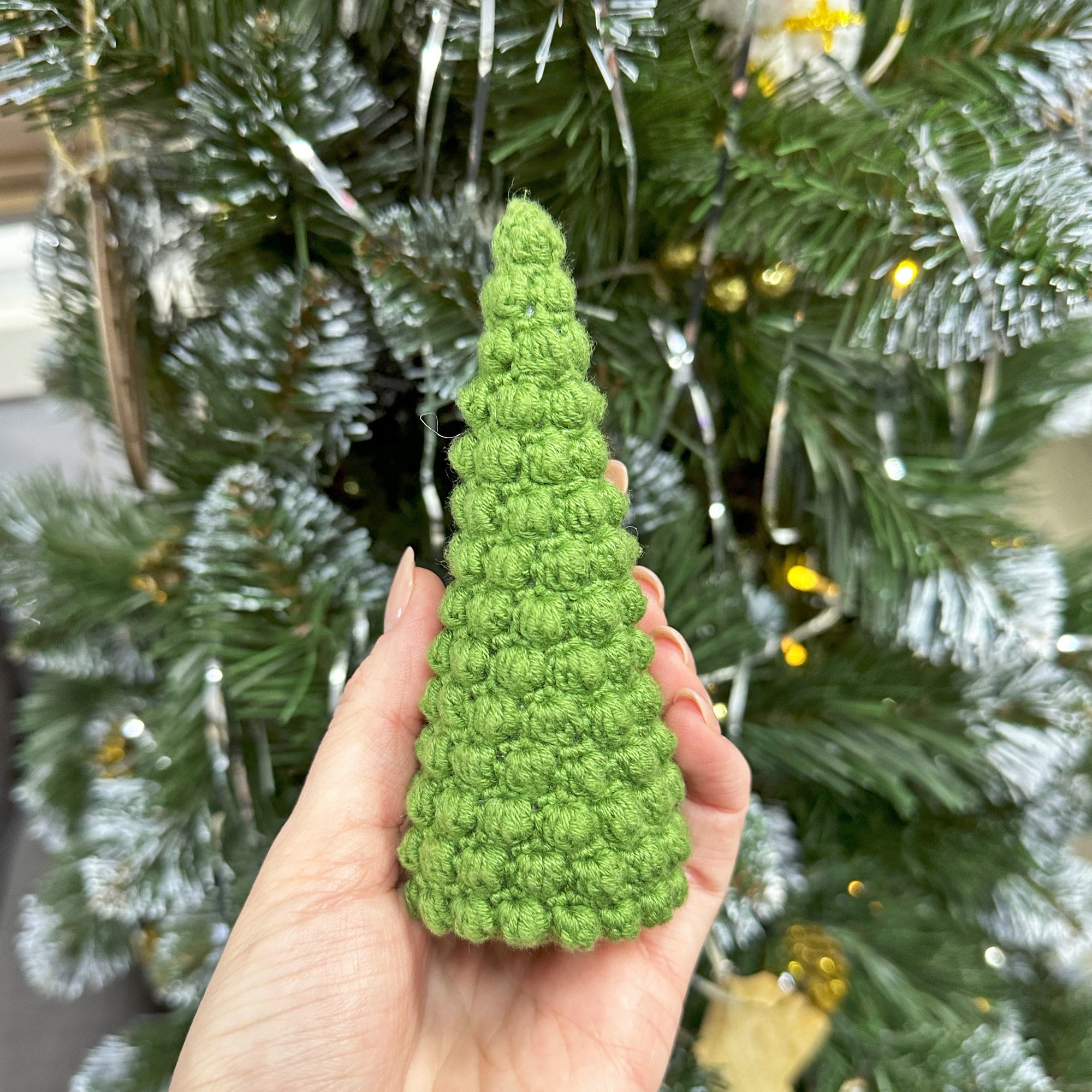 CHRISTMAS TREE Crochet Pattern, Easy Adjustable Christmas Tree, Home Decoration Holiday Gift, Winter Crochet Pattern, Christmas Decor