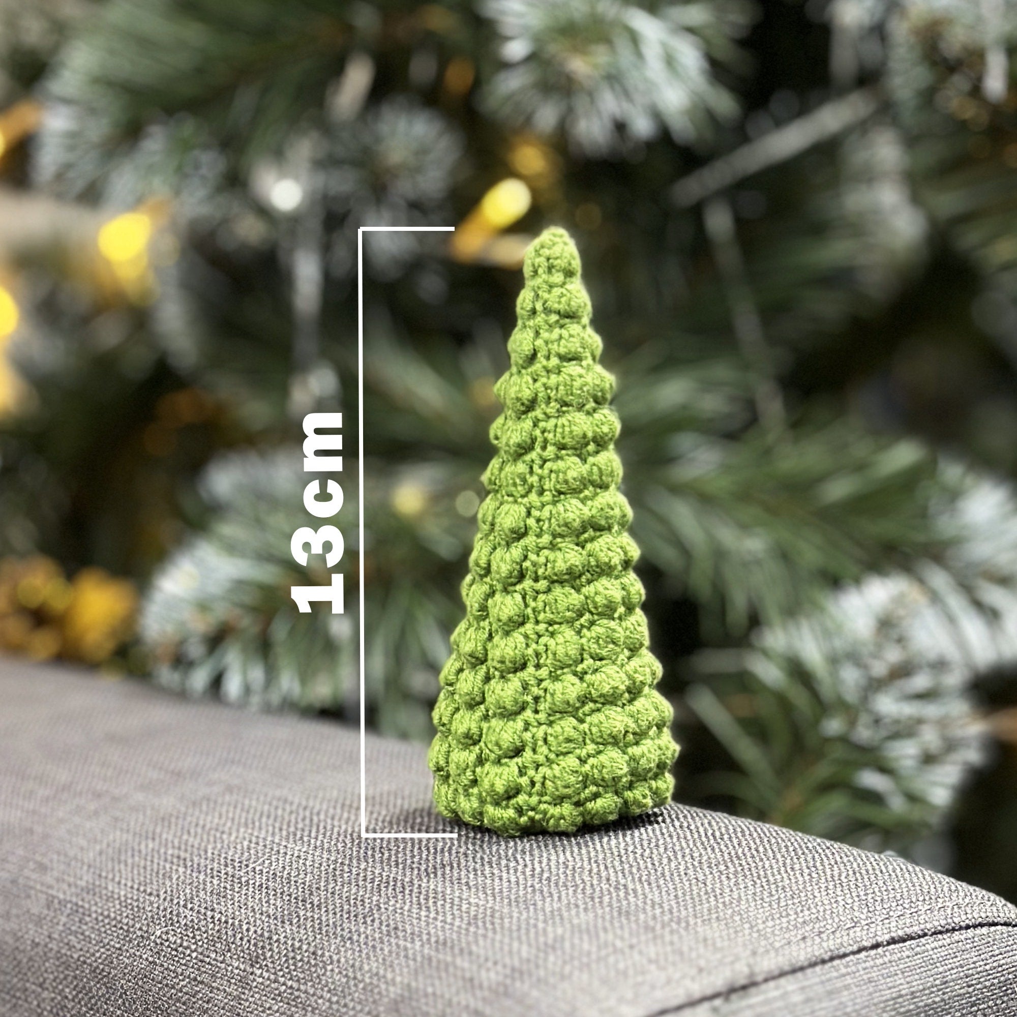 CHRISTMAS TREE Crochet Pattern, Easy Adjustable Christmas Tree, Home Decoration Holiday Gift, Winter Crochet Pattern, Christmas Decor