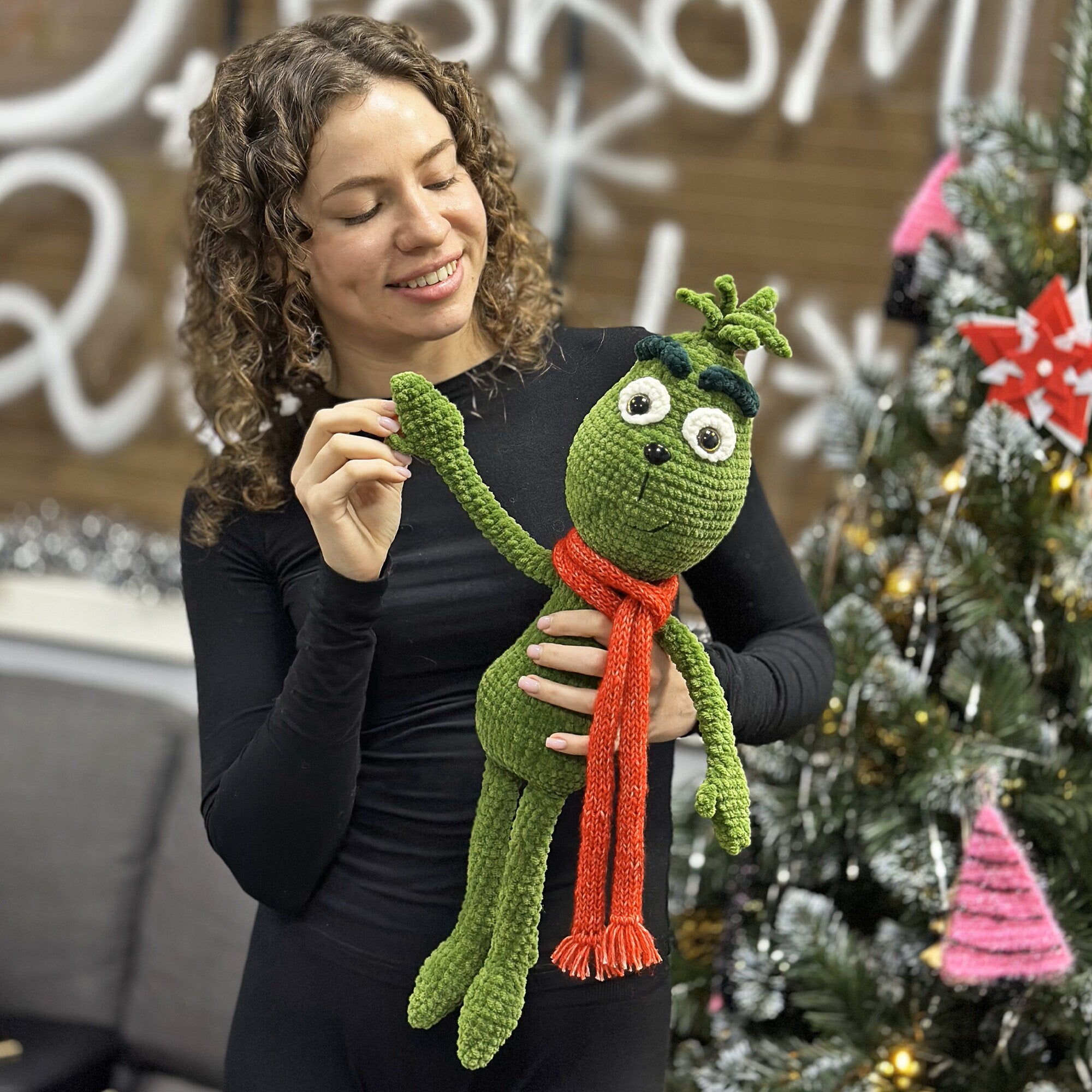 Amigurumi CHRISTMAS THIEF Crochet Pattern, Christmas Crochet Pattern, Amigurumi Misunderstood, Crochet Party Pooper, Plushie Pattern