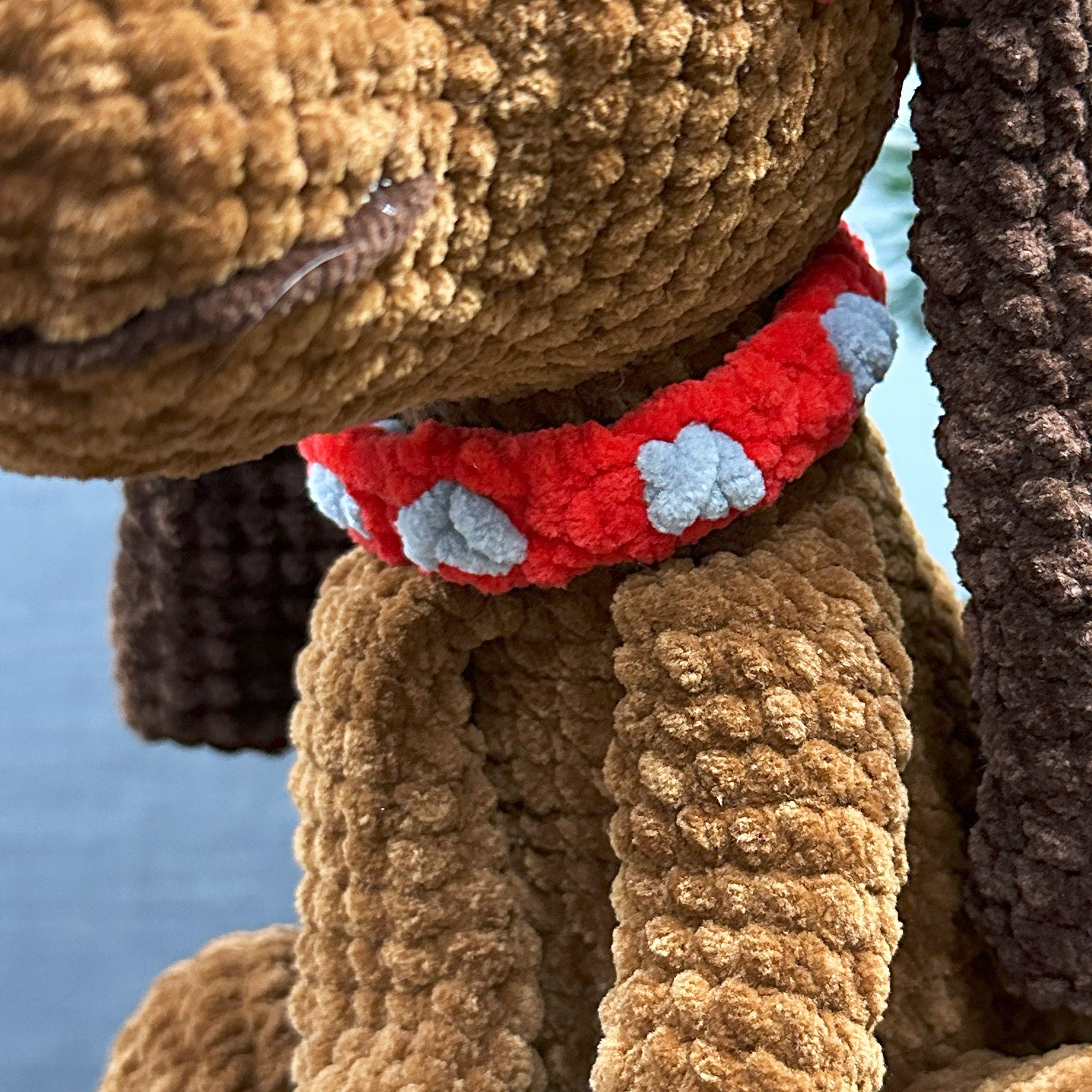 MAX – The CHRISTMAS DOG Pdf Pattern, Amigurumi Dog Crochet Pattern, Plushie Pattern, Crochet Christmas Decoration, Instant Download