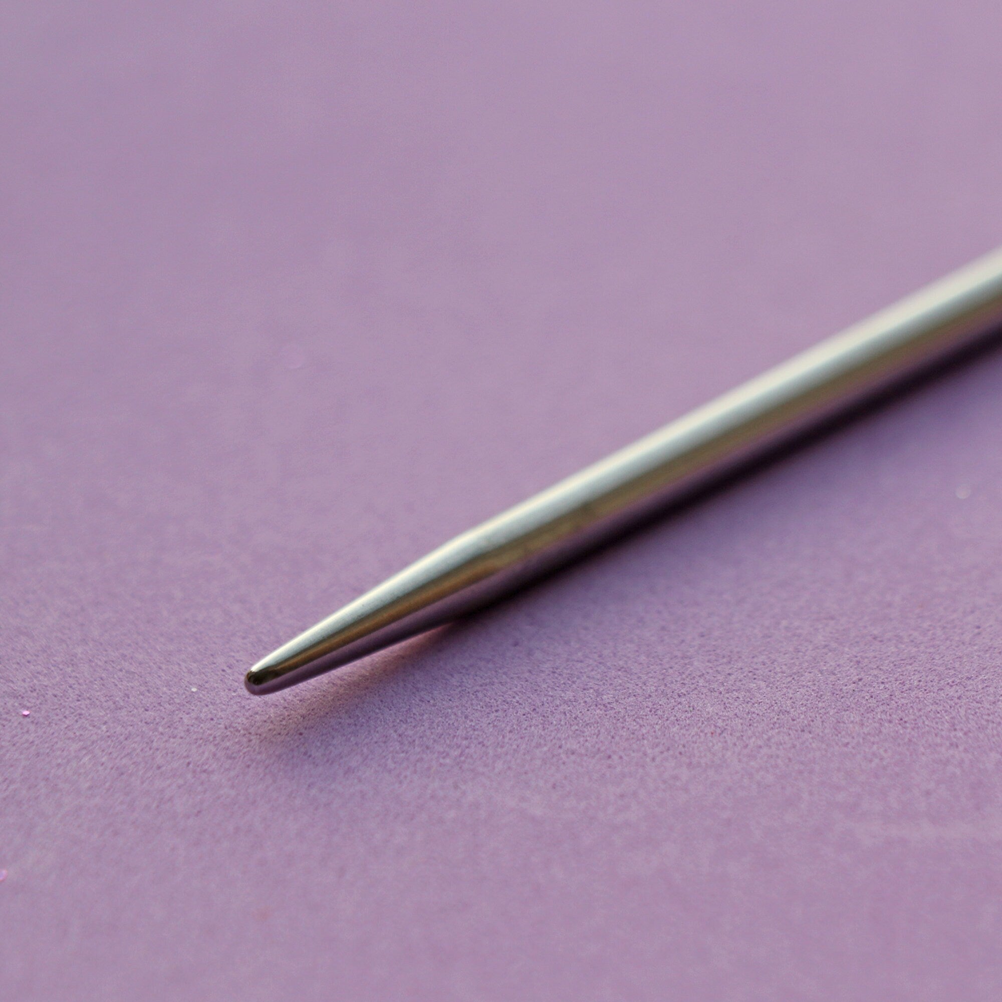 SET of 3 Flexible DOUBLE POINTED Knitting Needles 2.0-4.0 mm, Sock Knitting Needles, Steel Stocking Needles, Length 21 cm / 8 in