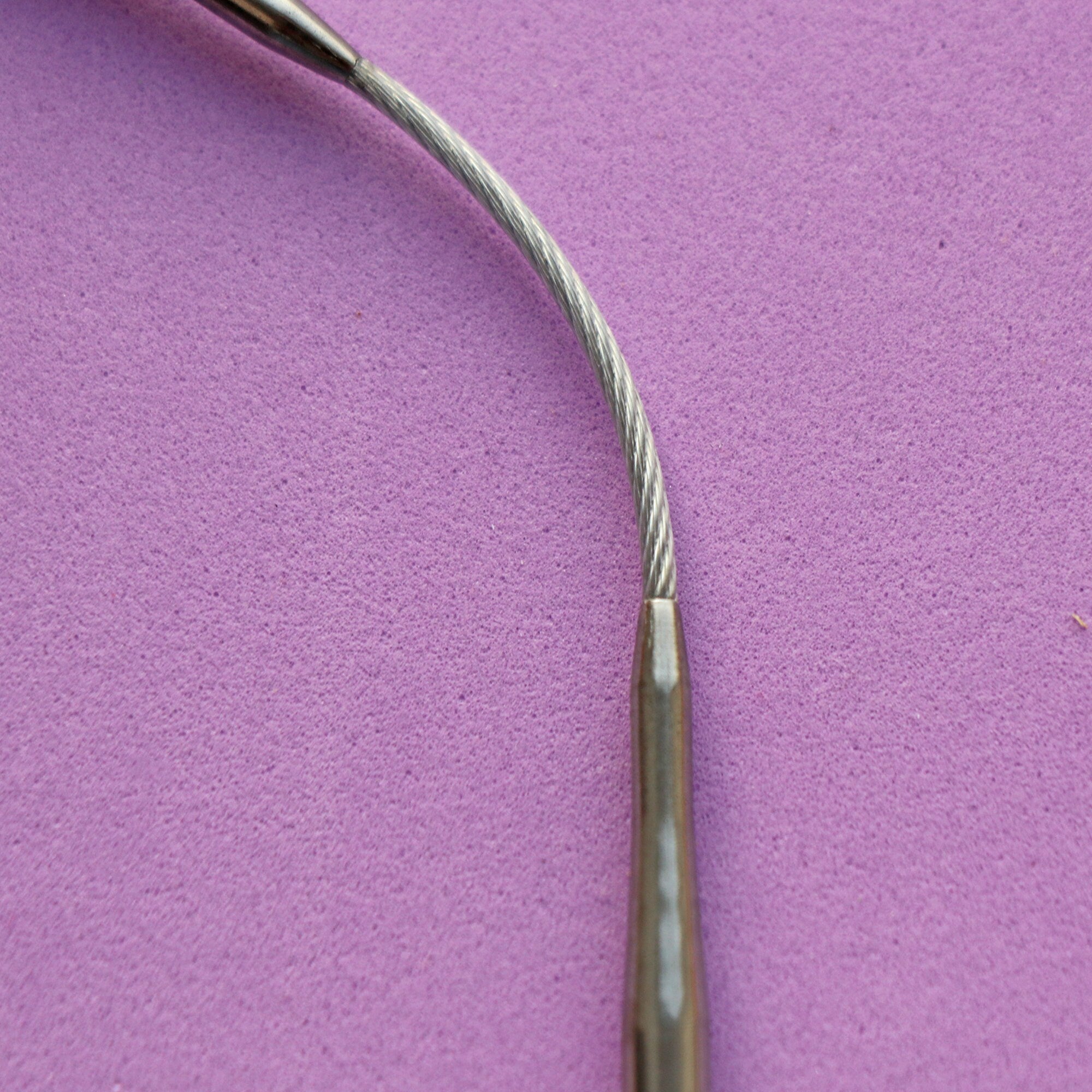 SET of 3 Flexible DOUBLE POINTED Knitting Needles 2.0-4.0 mm, Sock Knitting Needles, Steel Stocking Needles, Length 21 cm / 8 in