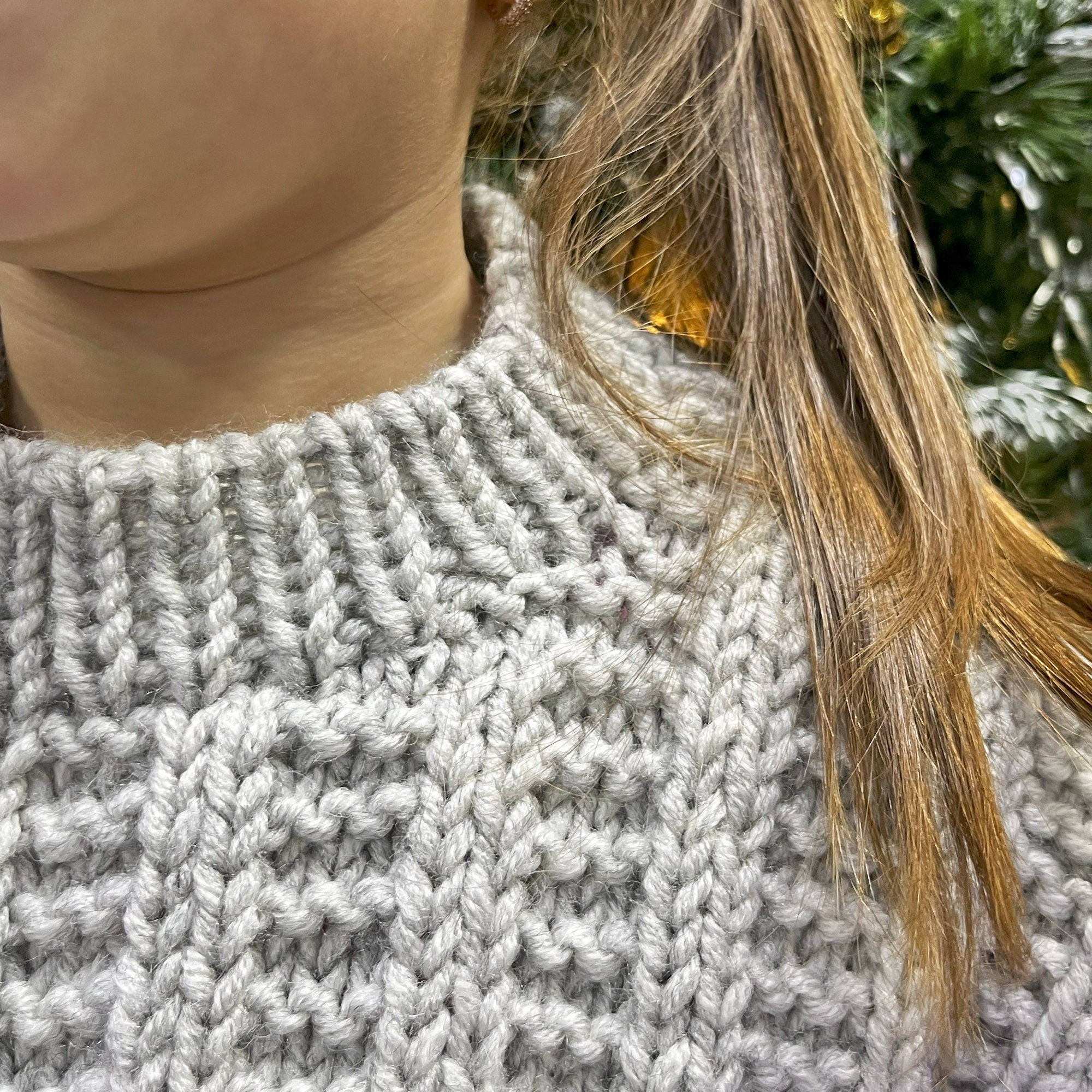 CHILDREN'S VEST With Removable Snood Knitting Pattern 3/4, 5/6, 7/8 years old, Children Pullover, Sweater, Gift for Baby, Baby Girls Sweater