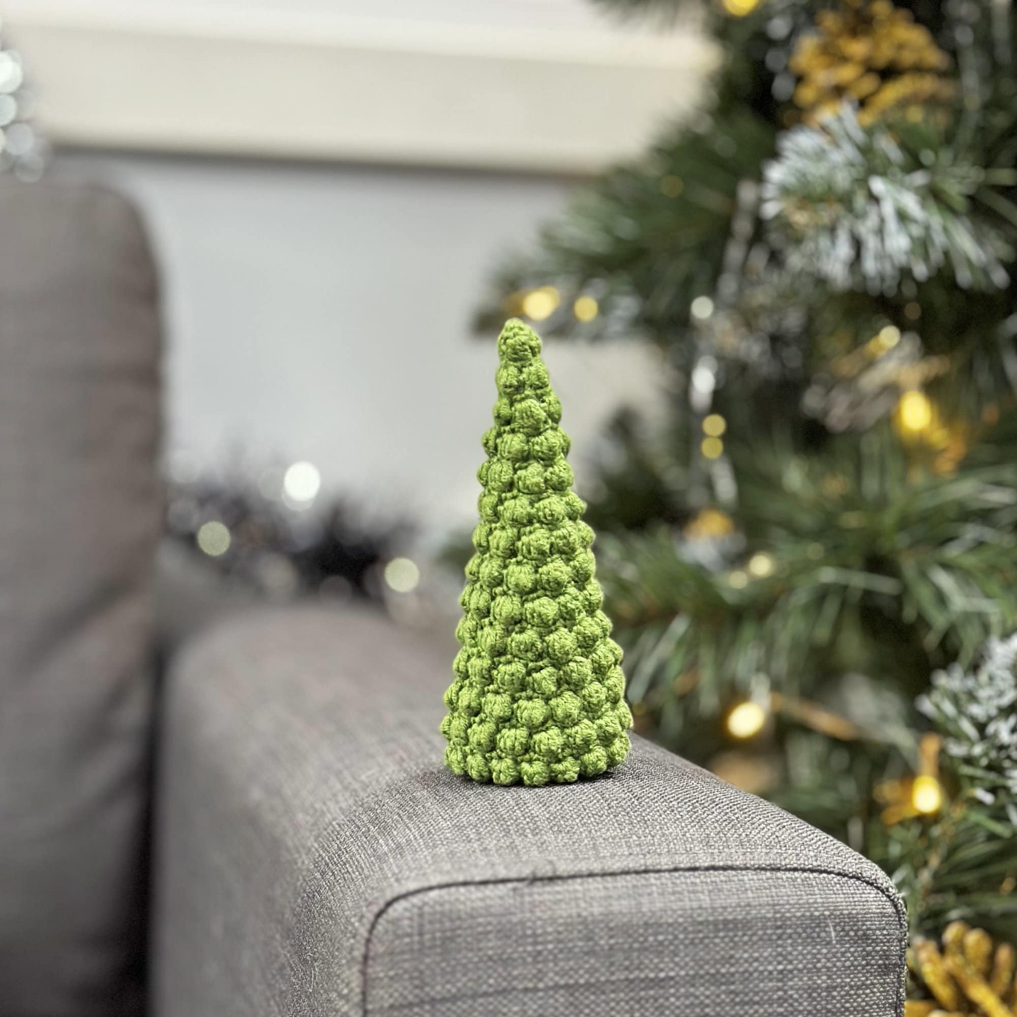 CHRISTMAS TREE Crochet Pattern, Easy Adjustable Christmas Tree, Home Decoration Holiday Gift, Winter Crochet Pattern, Christmas Decor