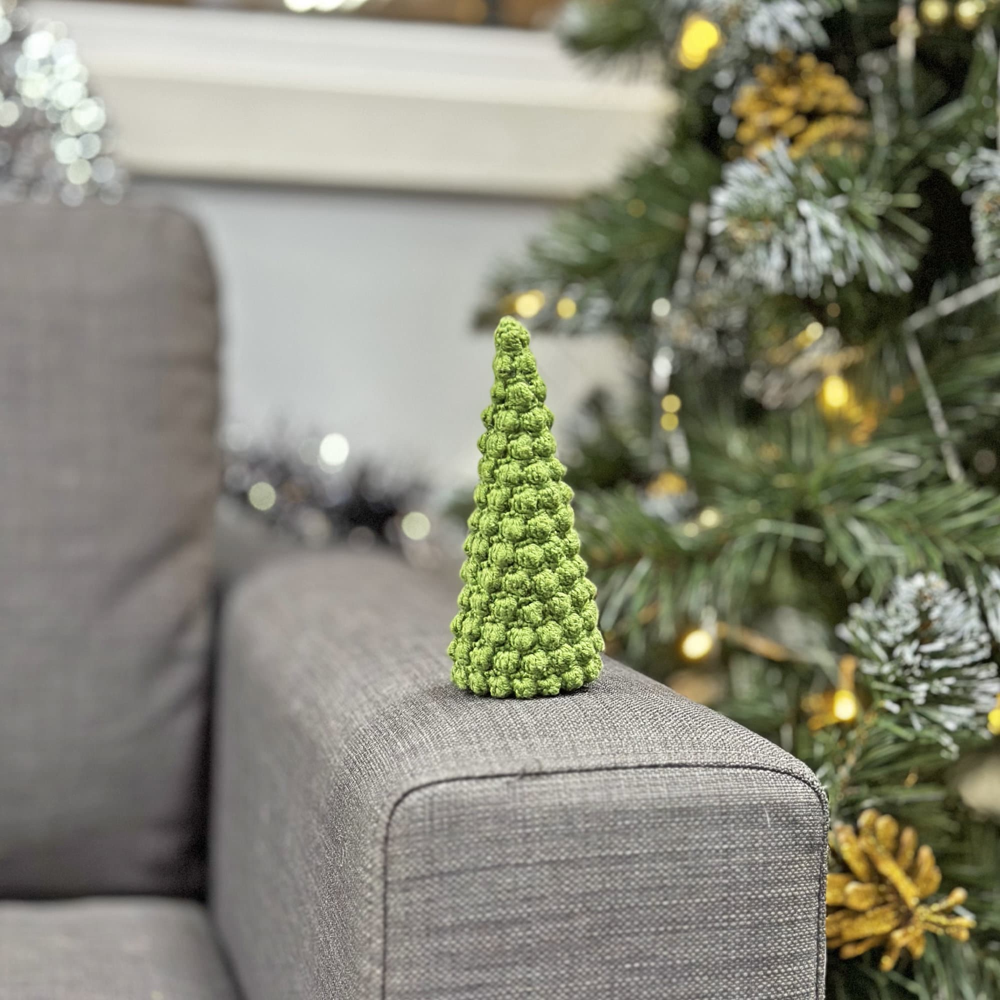 CHRISTMAS TREE Crochet Pattern, Easy Adjustable Christmas Tree, Home Decoration Holiday Gift, Winter Crochet Pattern, Christmas Decor