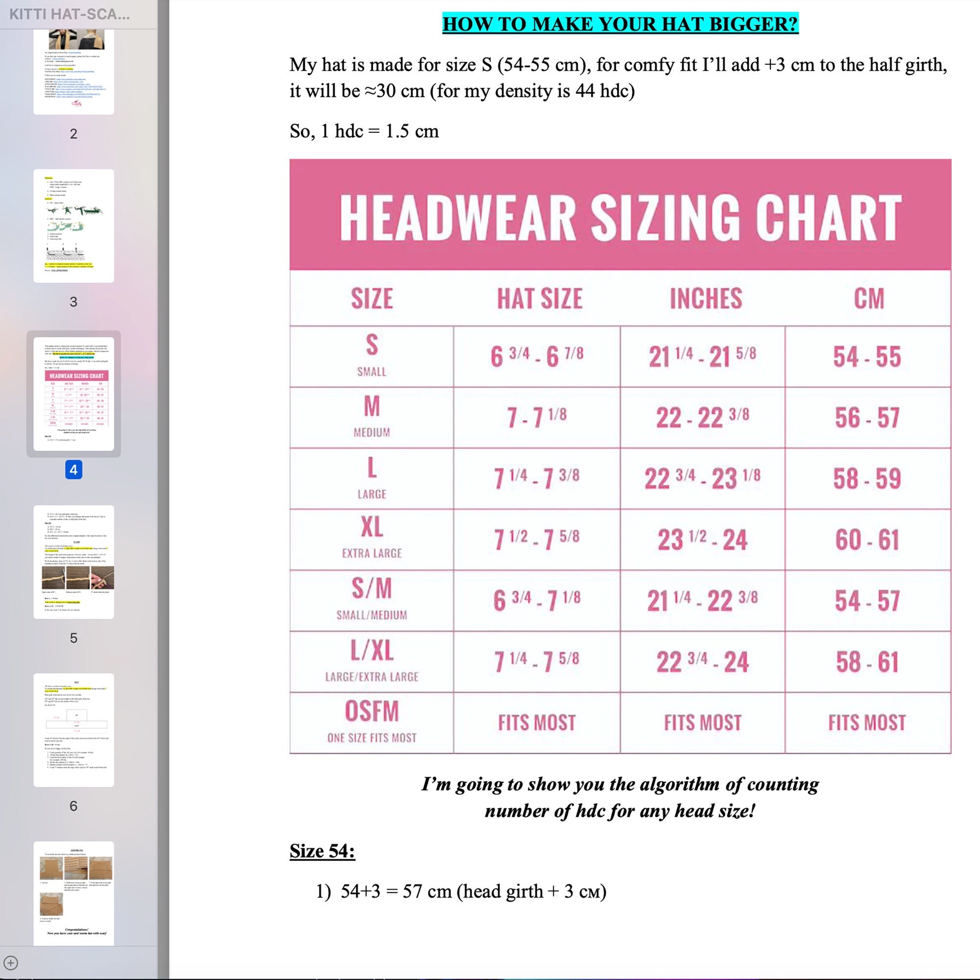 Cute Kitty HAT-SCARF Pdf Crochet Pattern, Size: S-XL Easy Crochet Pattern, Crochet Hat Pattern, Crochet Scarf Pattern, Baby Crochet Hat