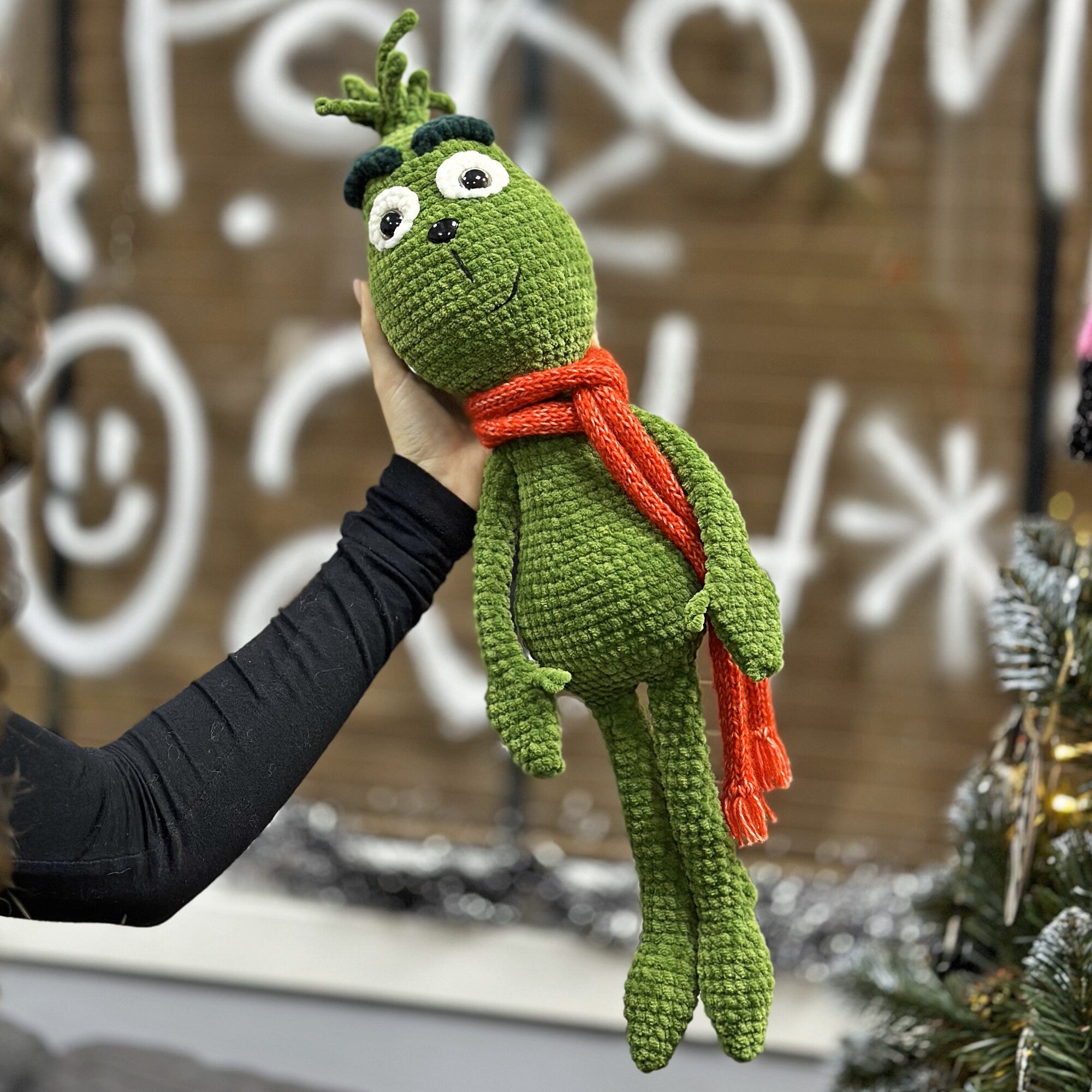 Amigurumi CHRISTMAS THIEF Crochet Pattern, Christmas Crochet Pattern, Amigurumi Misunderstood, Crochet Party Pooper, Plushie Pattern