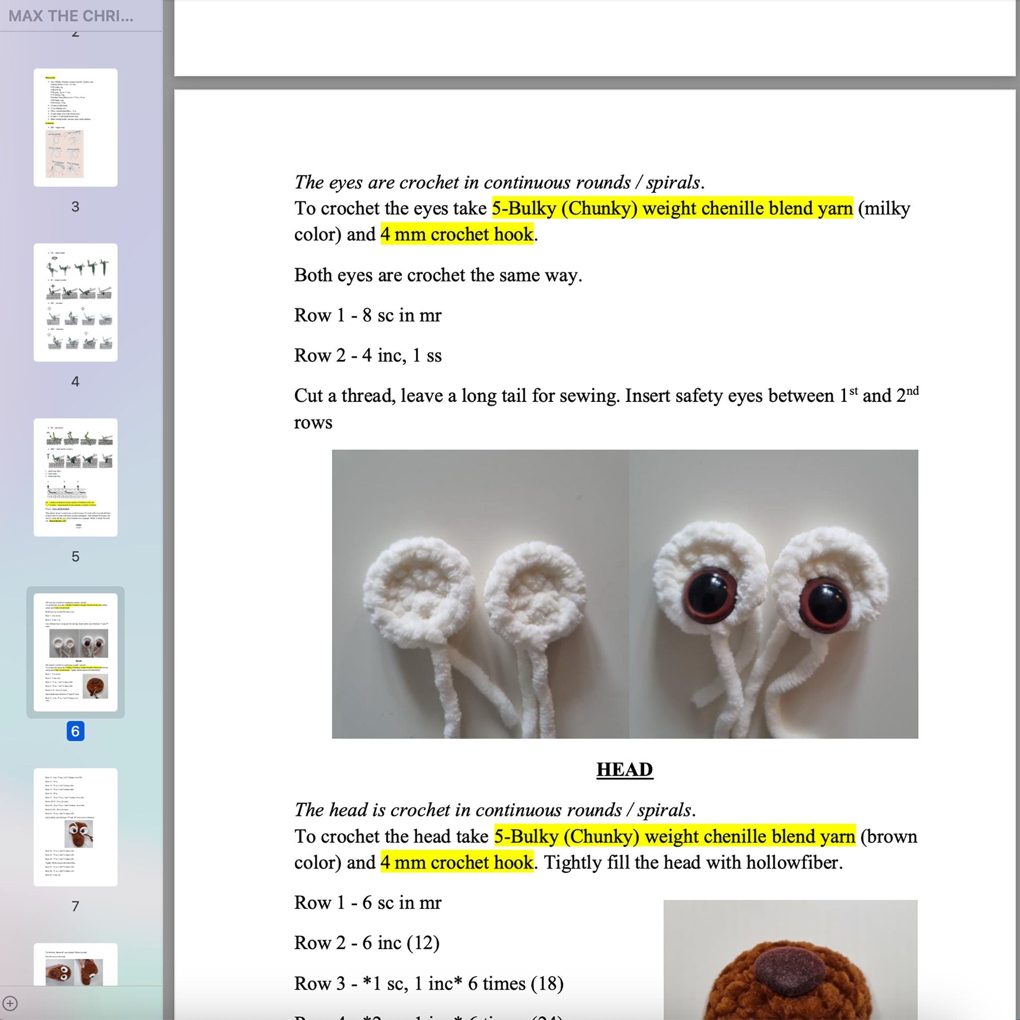 MAX – The CHRISTMAS DOG Pdf Pattern, Amigurumi Dog Crochet Pattern, Plushie Pattern, Crochet Christmas Decoration, Instant Download