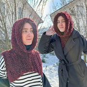 Hooded COWL Crochet Pattern, Cozy Cowl, Crochet Balaclava, Crochet Hoodie Pattern, Easy Crochet Pattern, Digital Download, PDF Pattern